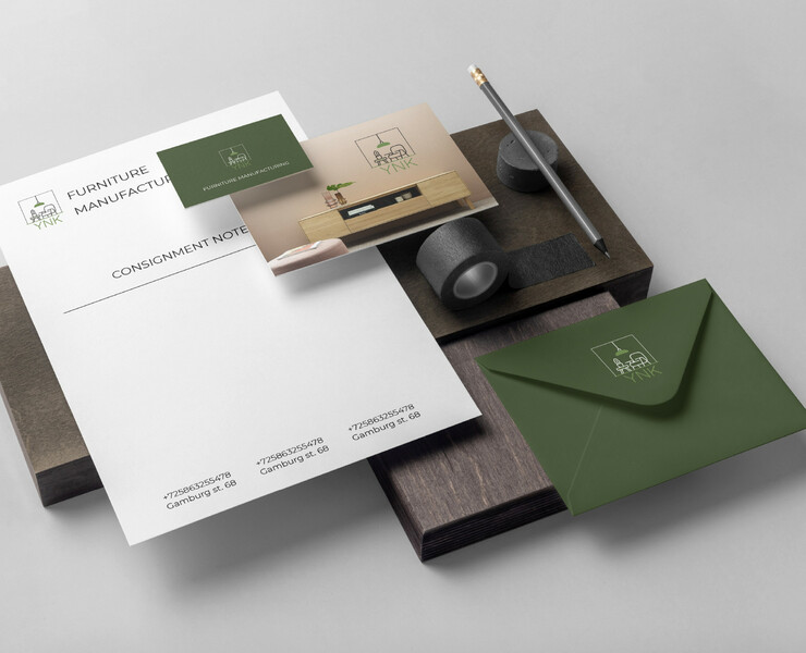 Логотип для фабрики мебели — Брендинг, Графика на Dprofile