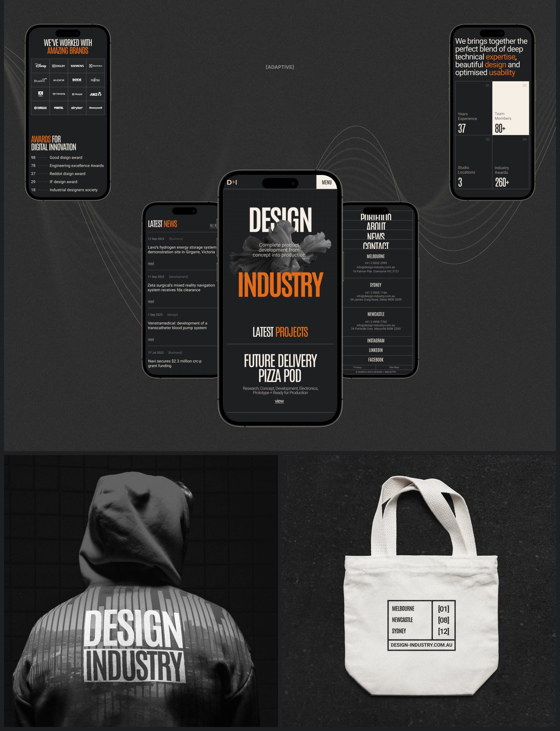 DESIGN INDUSTRY | Редизайн сайта — Изображение №4 — Интерфейсы на Dprofile