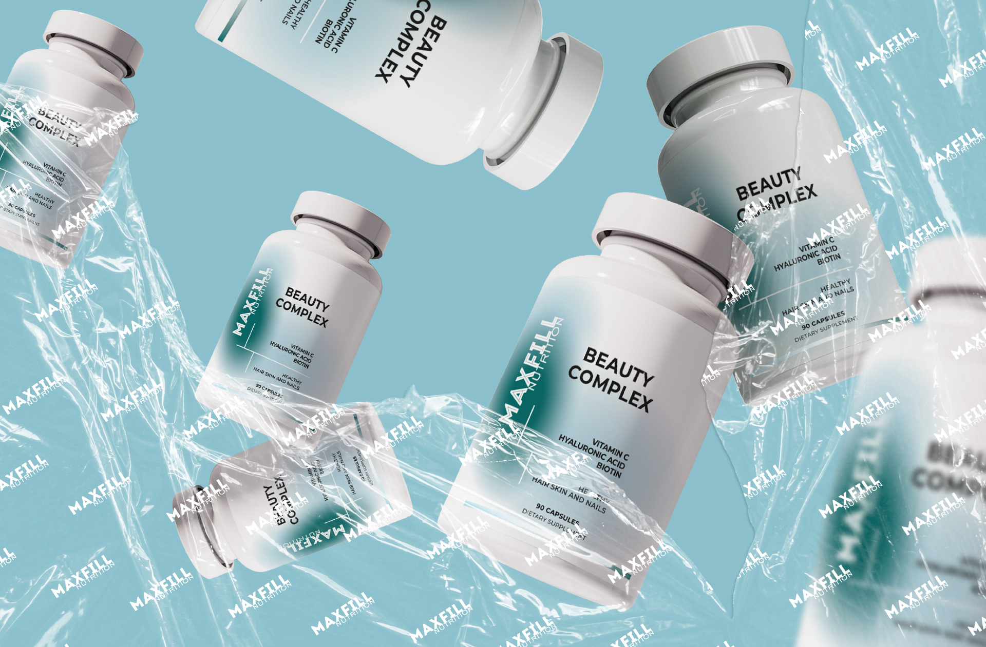 MAXFILL Nutrition — Изображение №3 — Брендинг, Графика на Dprofile