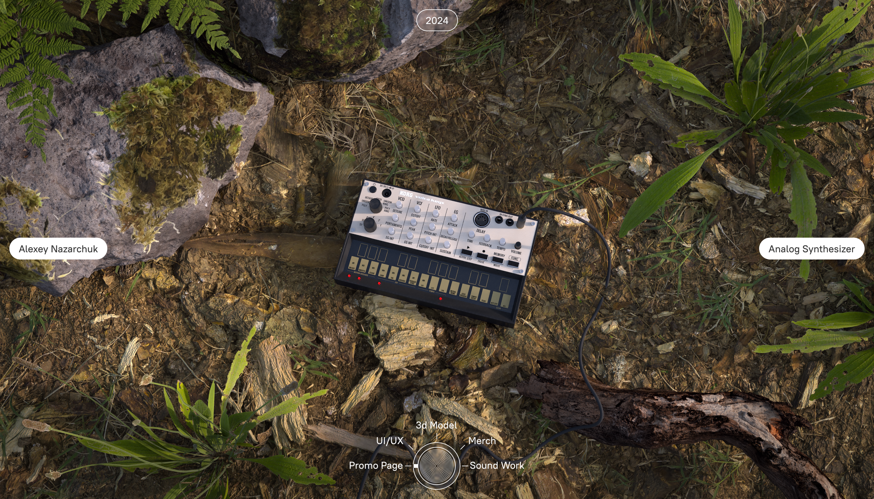 Volca Keys / Product Promo — Изображение №1 — Интерфейсы, 3D на Dprofile