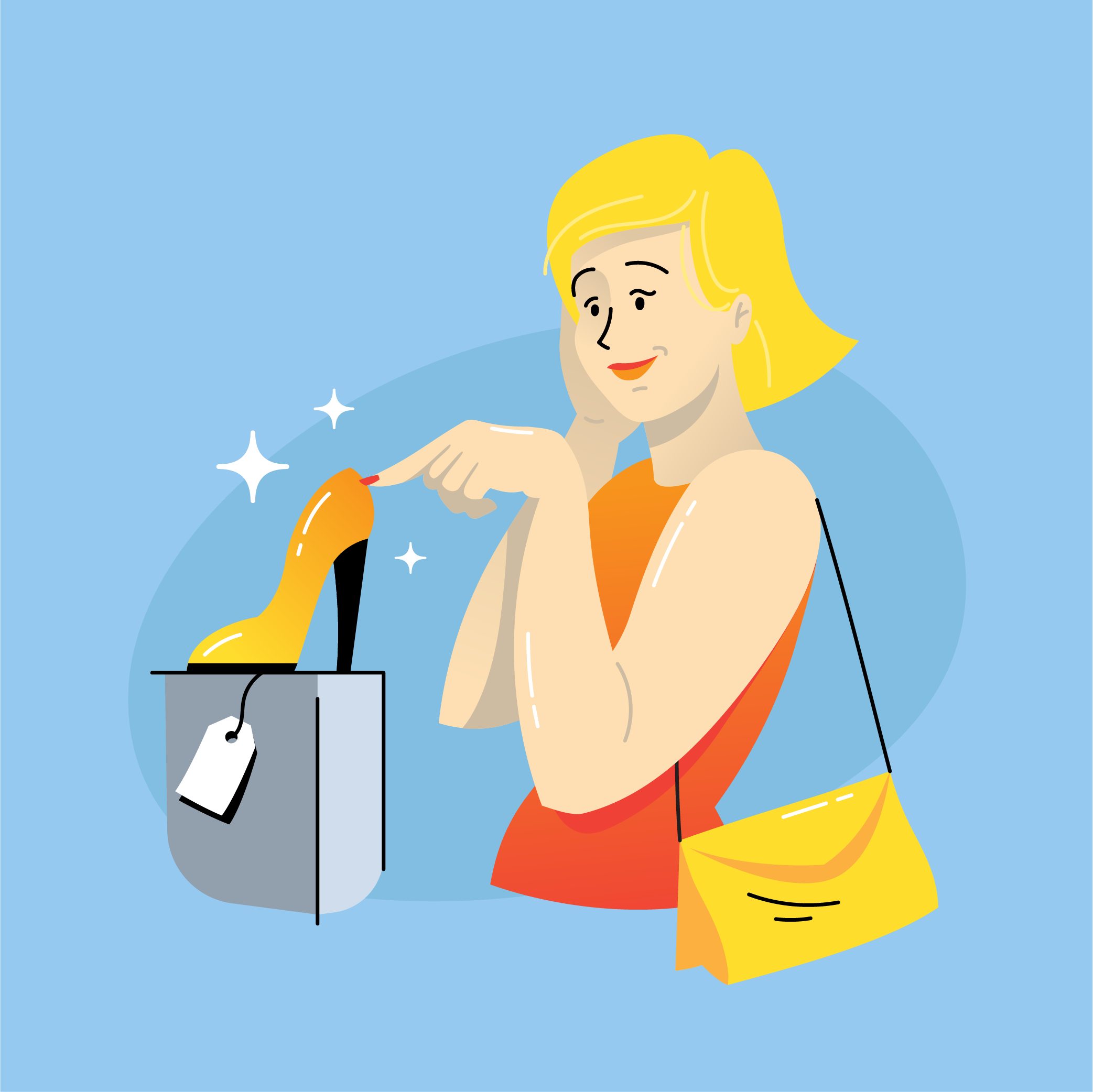 Illustrations for Tinkoff Bank app — Изображение №1 — Иллюстрация на Dprofile