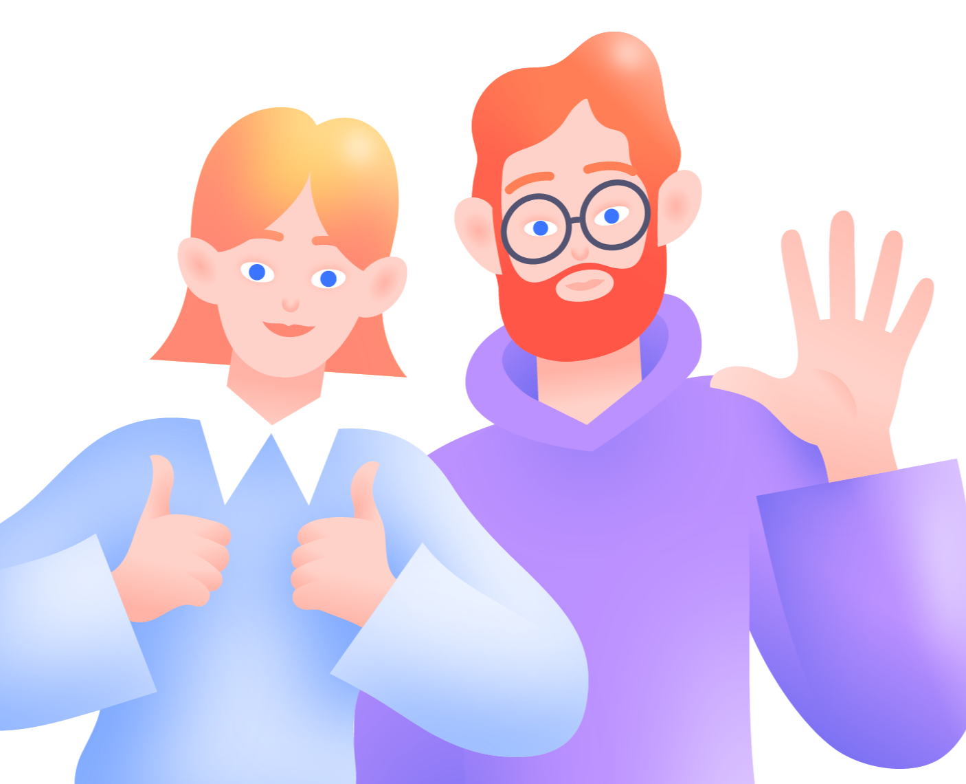 Персонажи для Urent — Иллюстрация на Dprofile