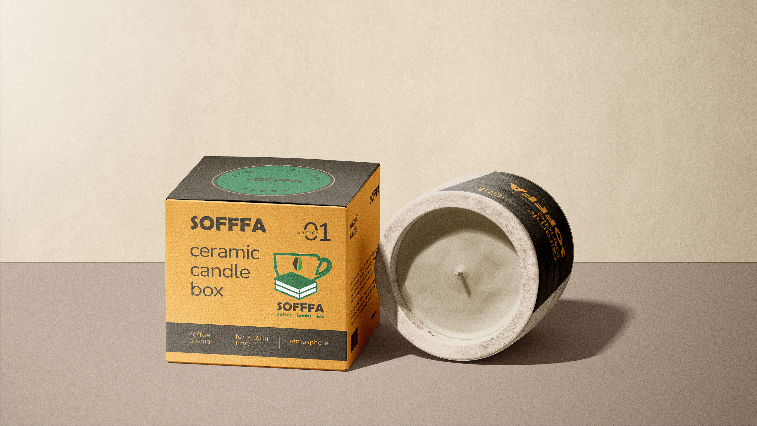 Branding for SOFFFA coffee shop — Изображение №9 — Брендинг на Dprofile