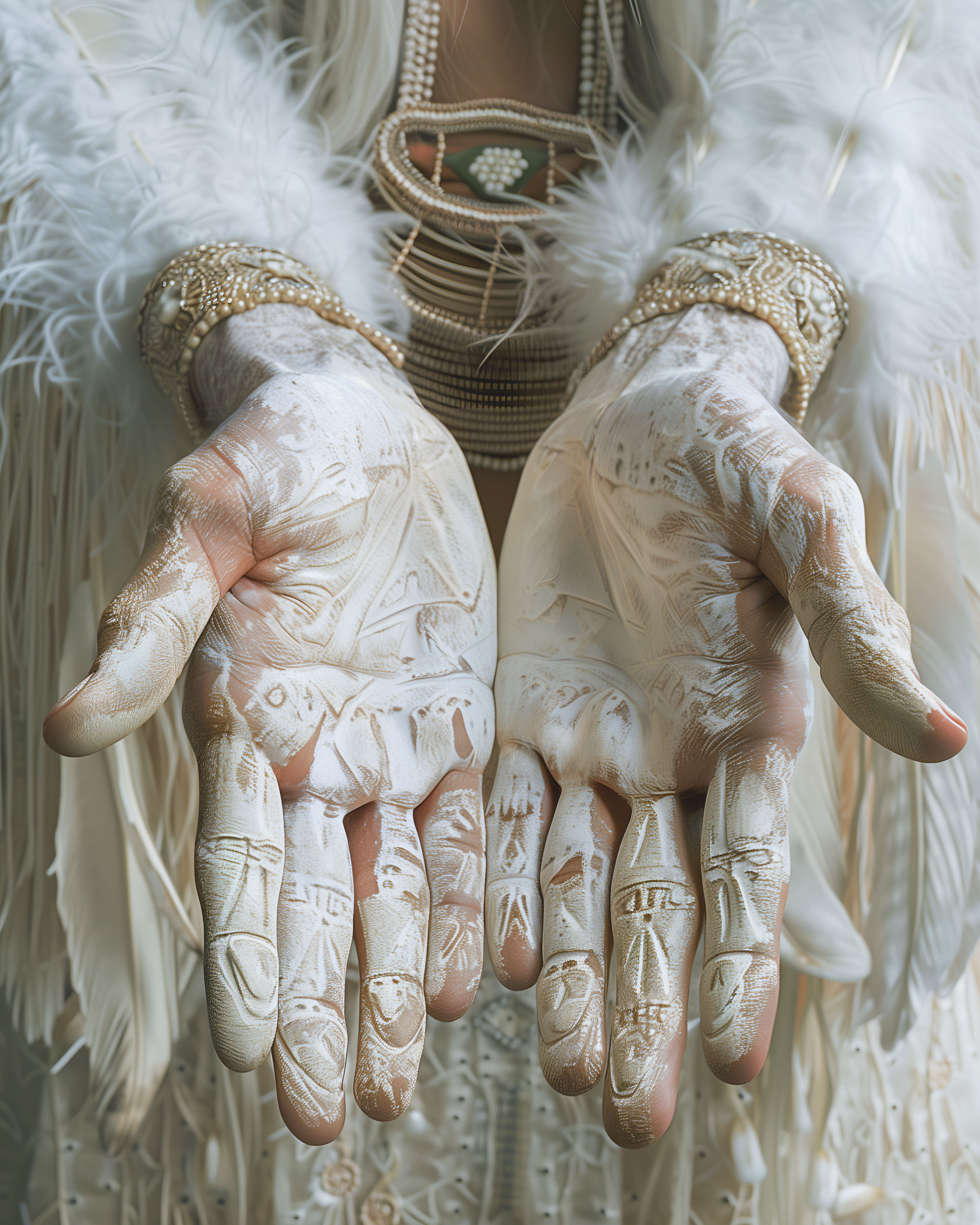 Белые шаманы | Midjourney — Изображение №26 — Иллюстрация, 3D на Dprofile