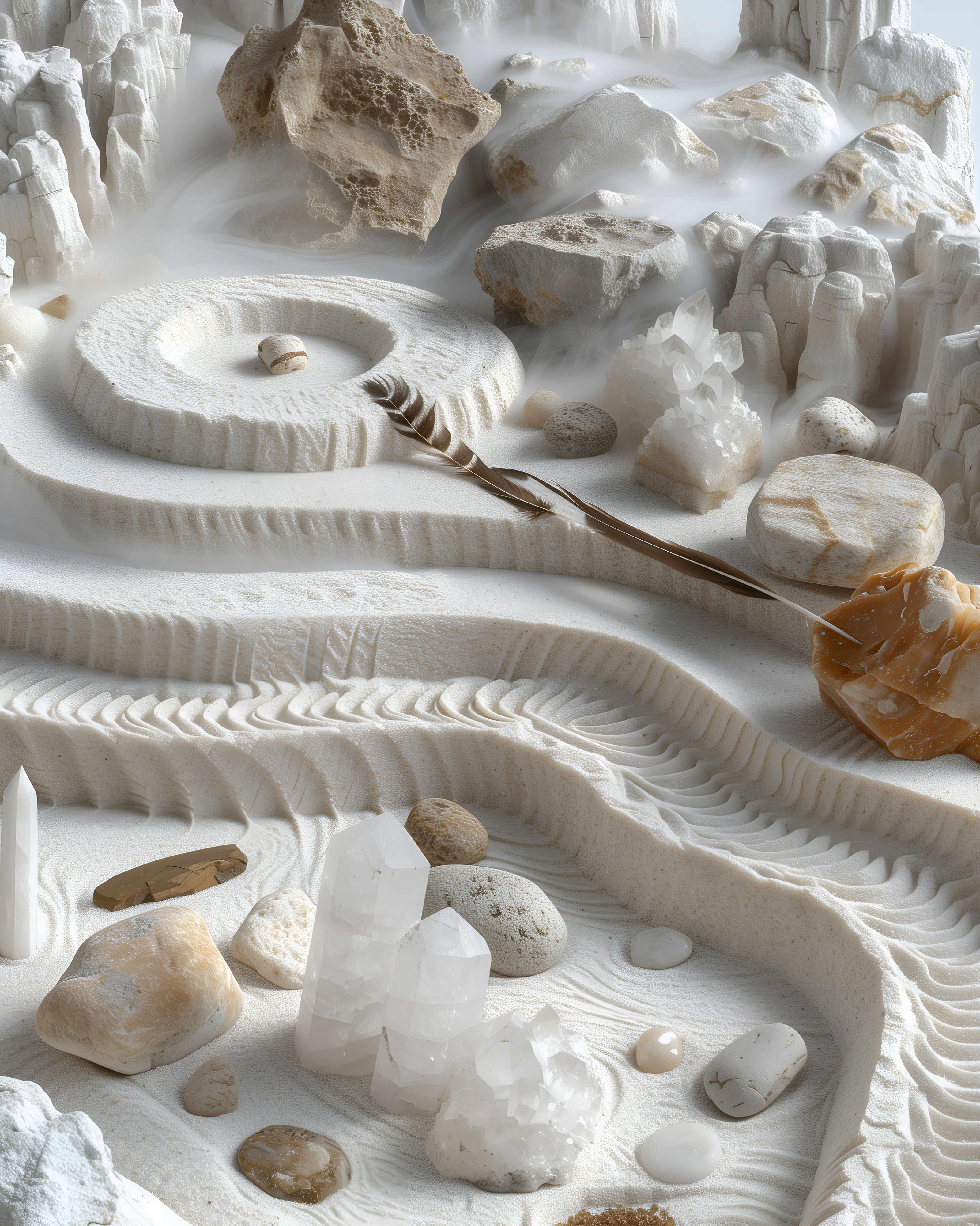 Белые шаманы | Midjourney — Изображение №14 — Иллюстрация, 3D на Dprofile