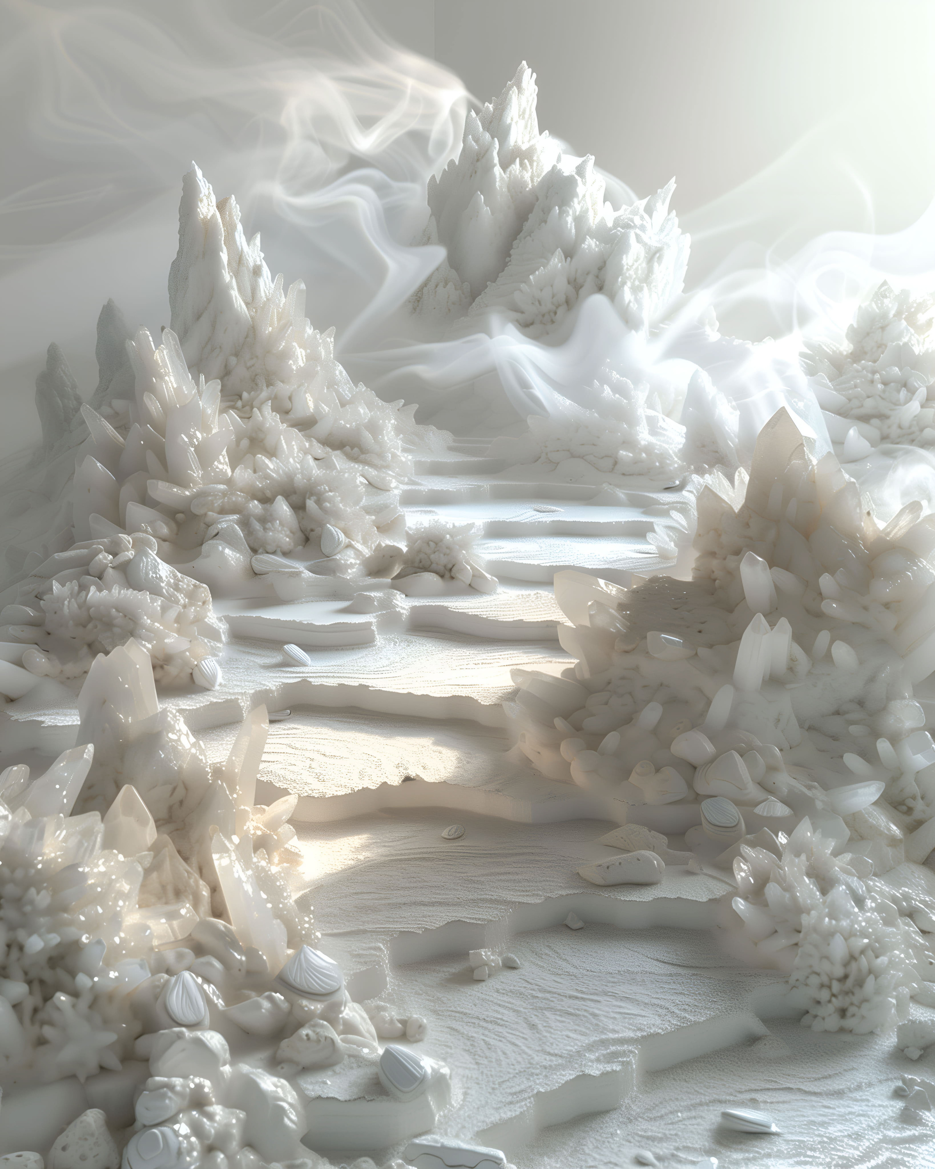 Белые шаманы | Midjourney — Изображение №30 — Иллюстрация, 3D на Dprofile