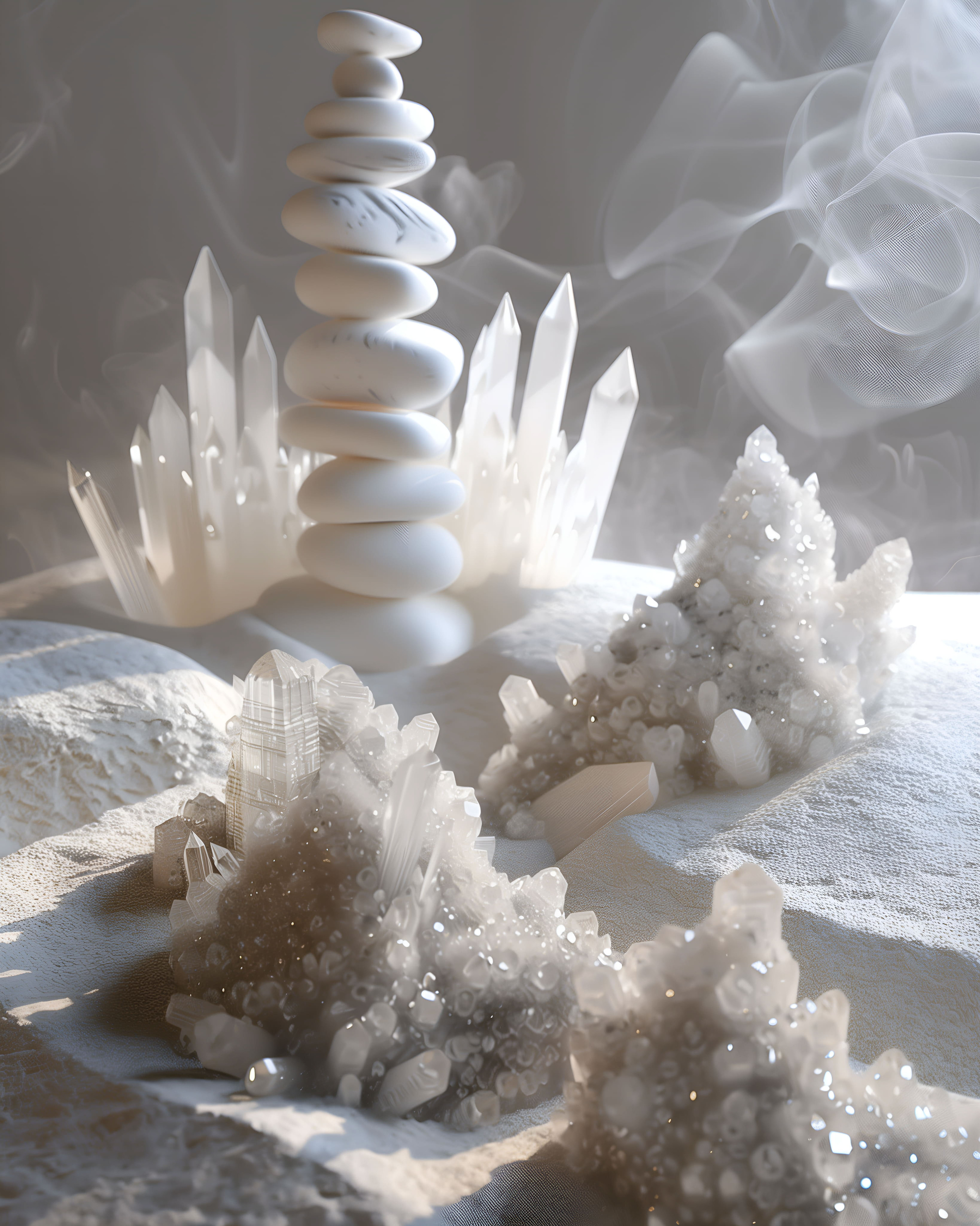 Белые шаманы | Midjourney — Изображение №6 — Иллюстрация, 3D на Dprofile