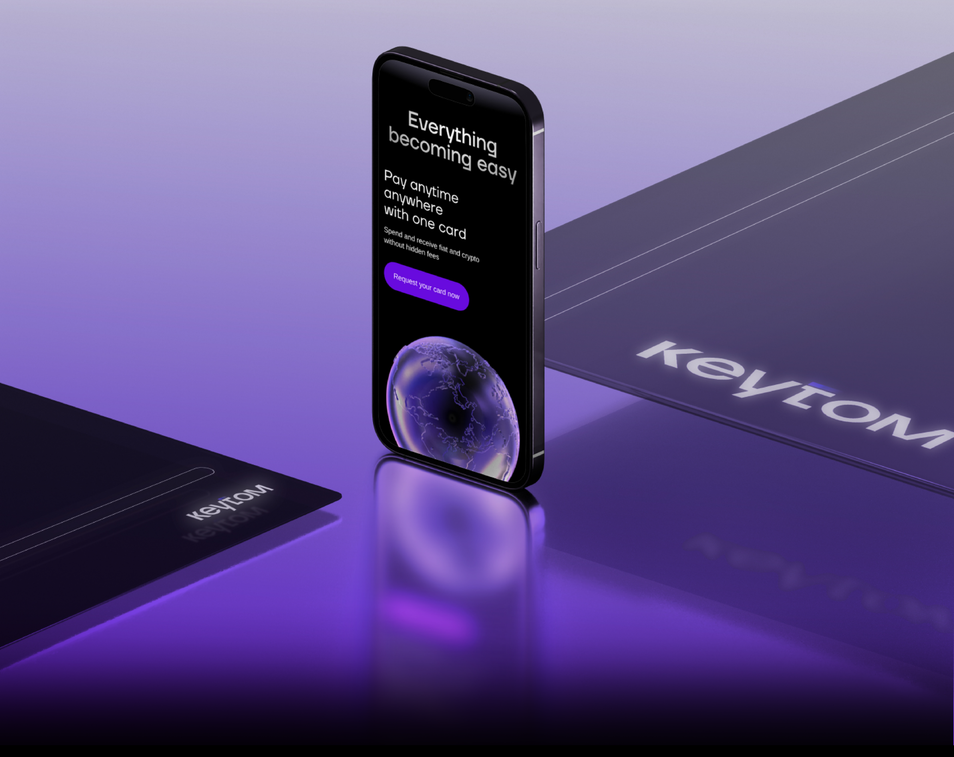 Брендинг & UX/UI для необанка Keytom — Изображение №4 — Интерфейсы, Брендинг на Dprofile