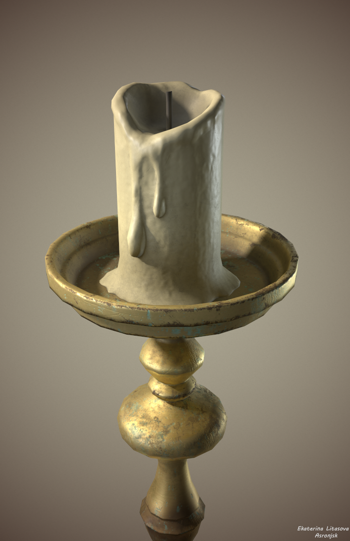Abandoned Art-Deco Candelabrum — Изображение №2 — 3D на Dprofile
