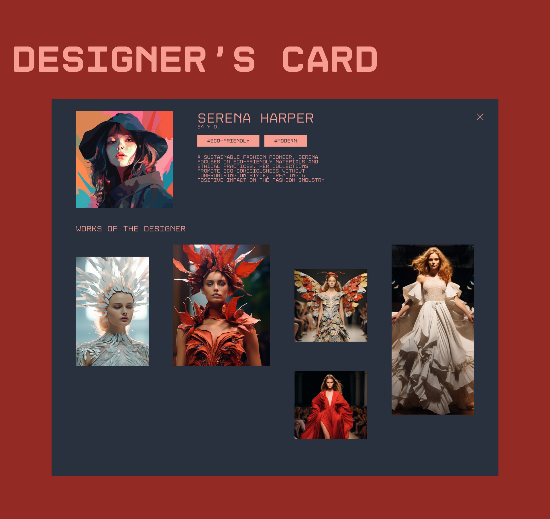 Web site fashion event — Изображение №4 — Интерфейсы на Dprofile
