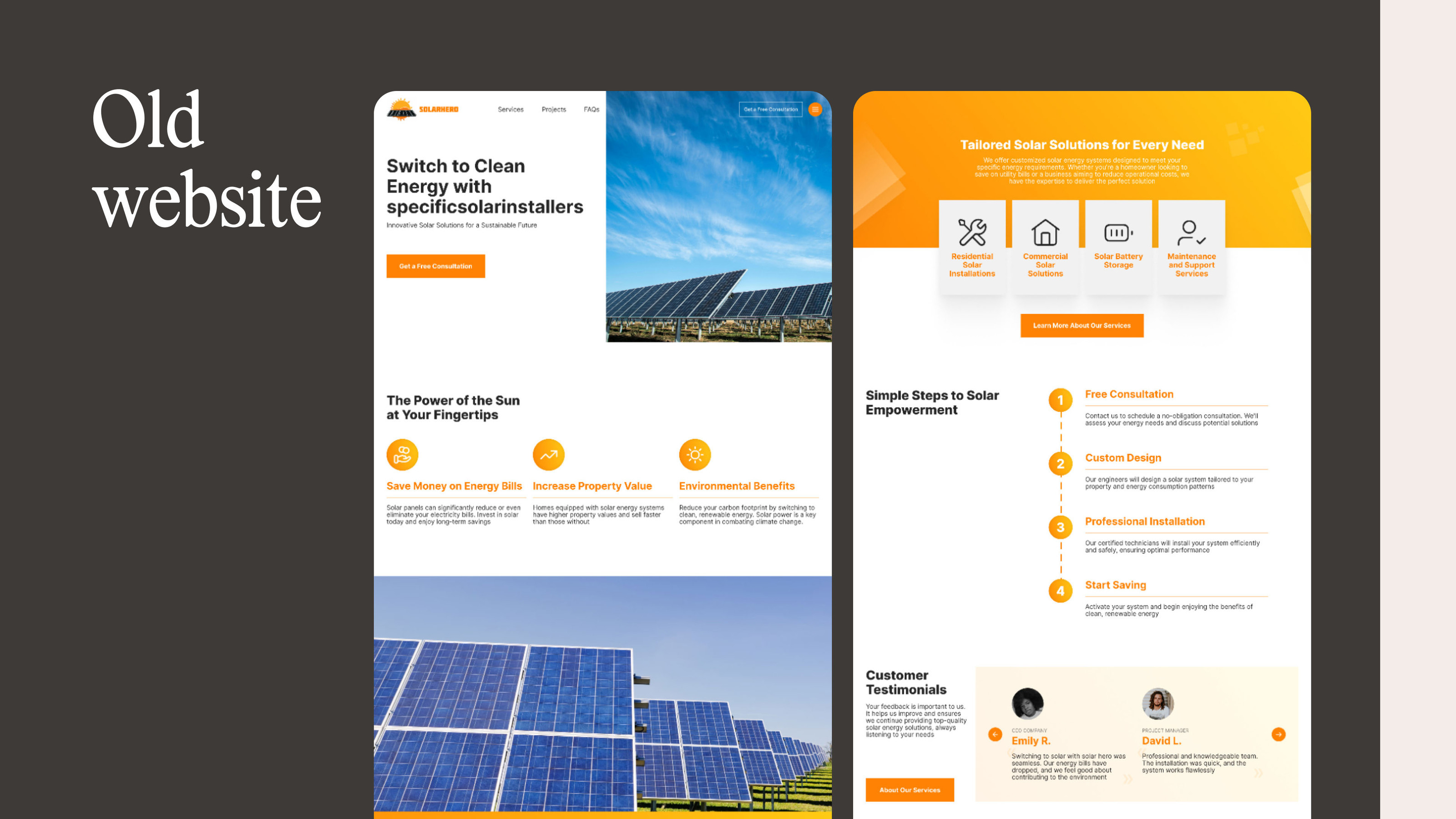 Редизайн сайта SolarHero — Изображение №4 — Интерфейсы на Dprofile