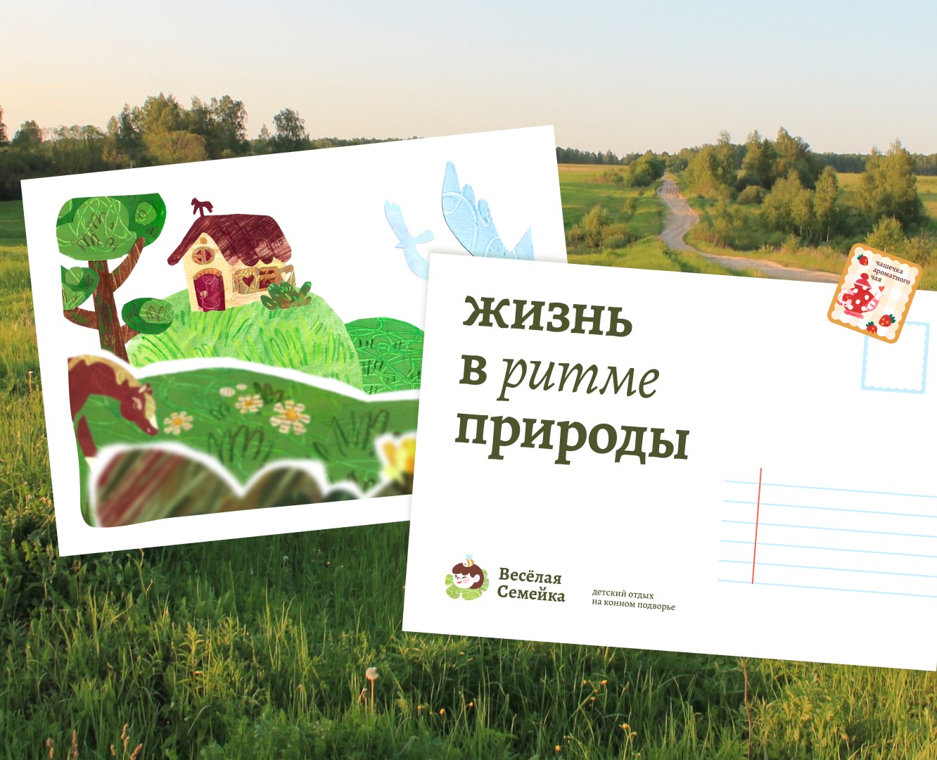 Весёлая семейка — детский отдых на конном подворье на Dprofile