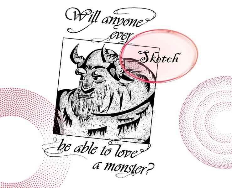 Drawing "Beauty and the Beast" на Dprofile