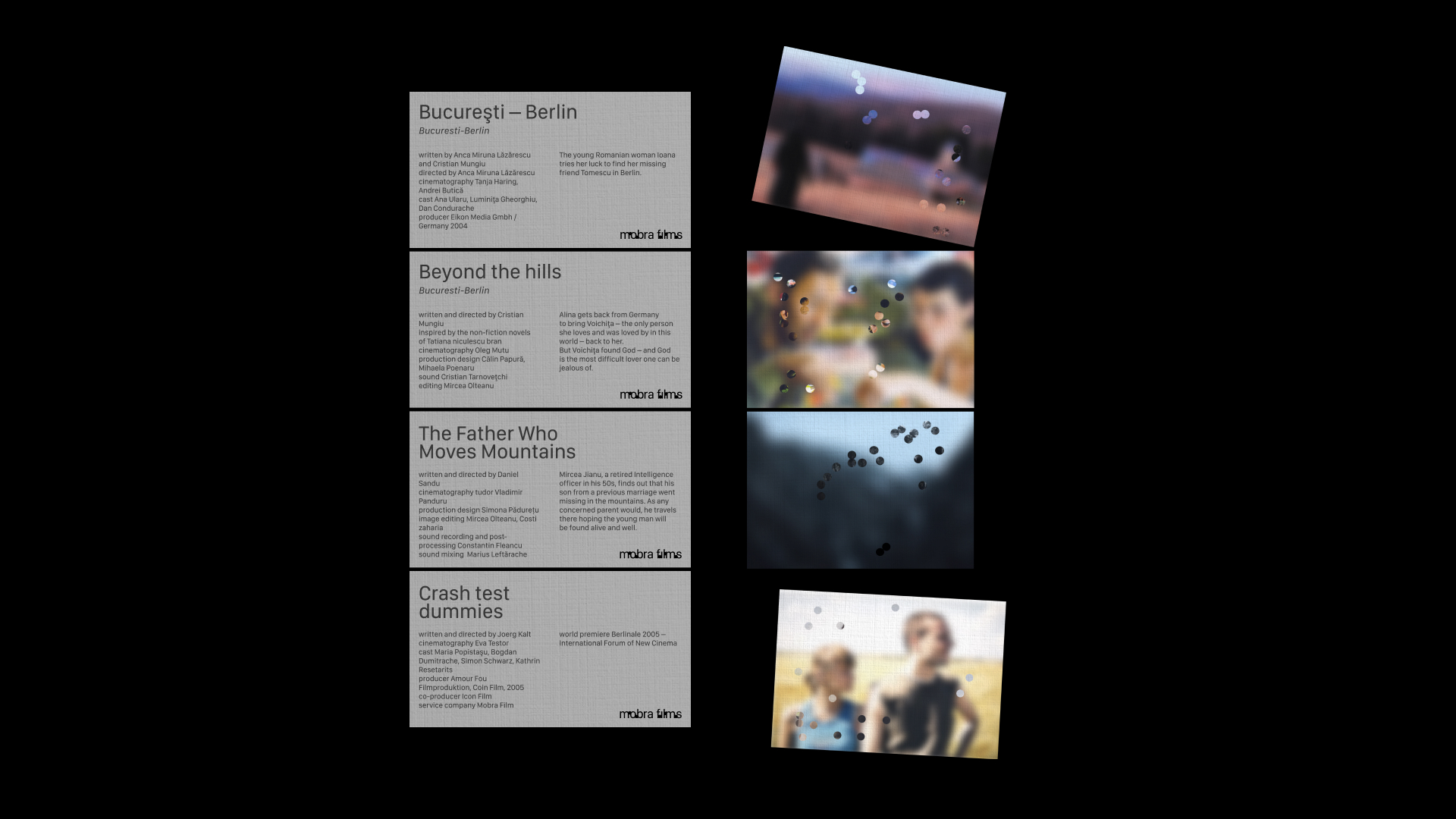 Design for a Romanian film studio - mobra films — Изображение №4 — Брендинг на Dprofile