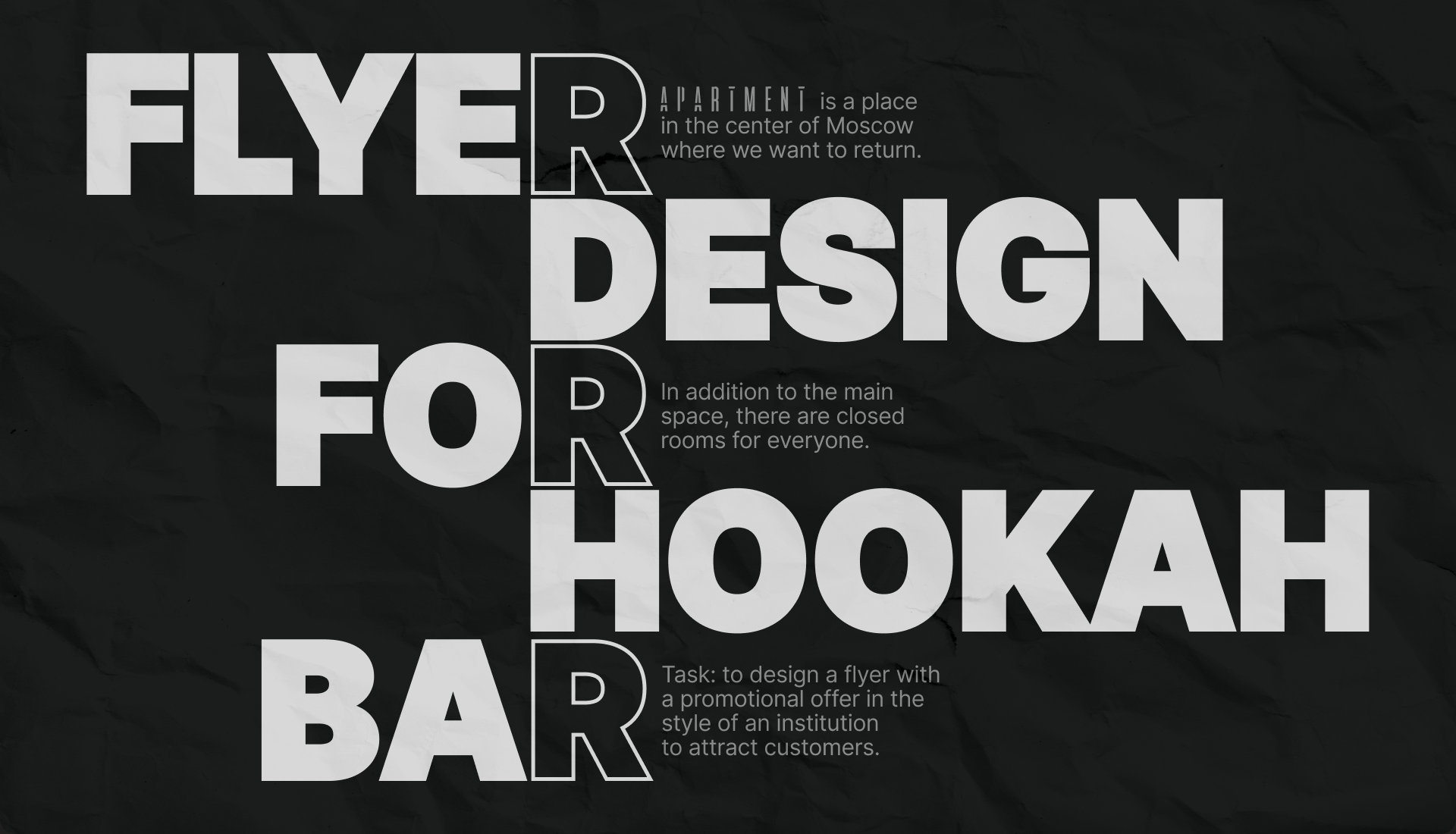 Дизайн флаера для заведения — Изображение №1 — Брендинг, Графика на Dprofile