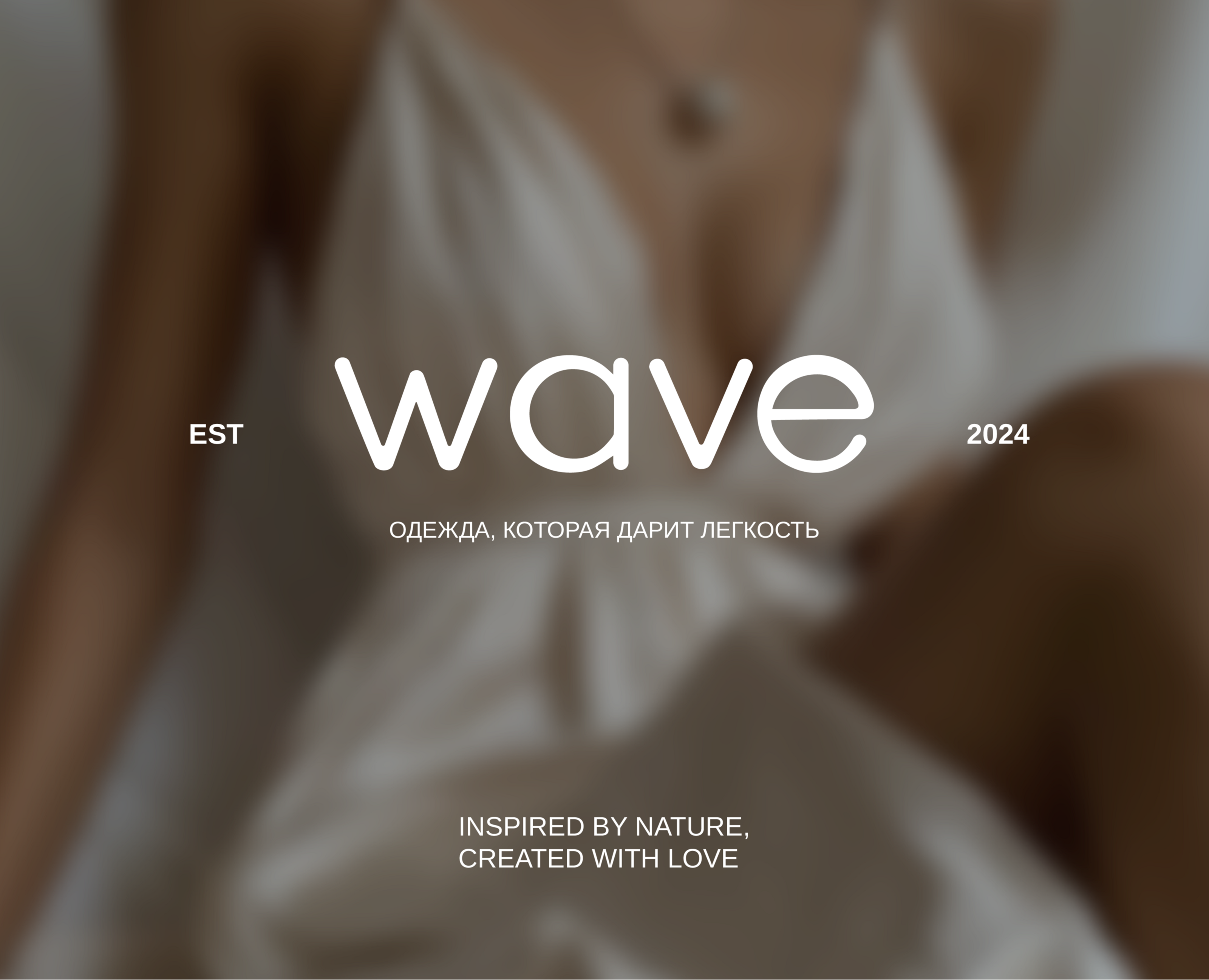 Фирменный стиль и лого для бренда женской одежды "wave" — Брендинг на Dprofile