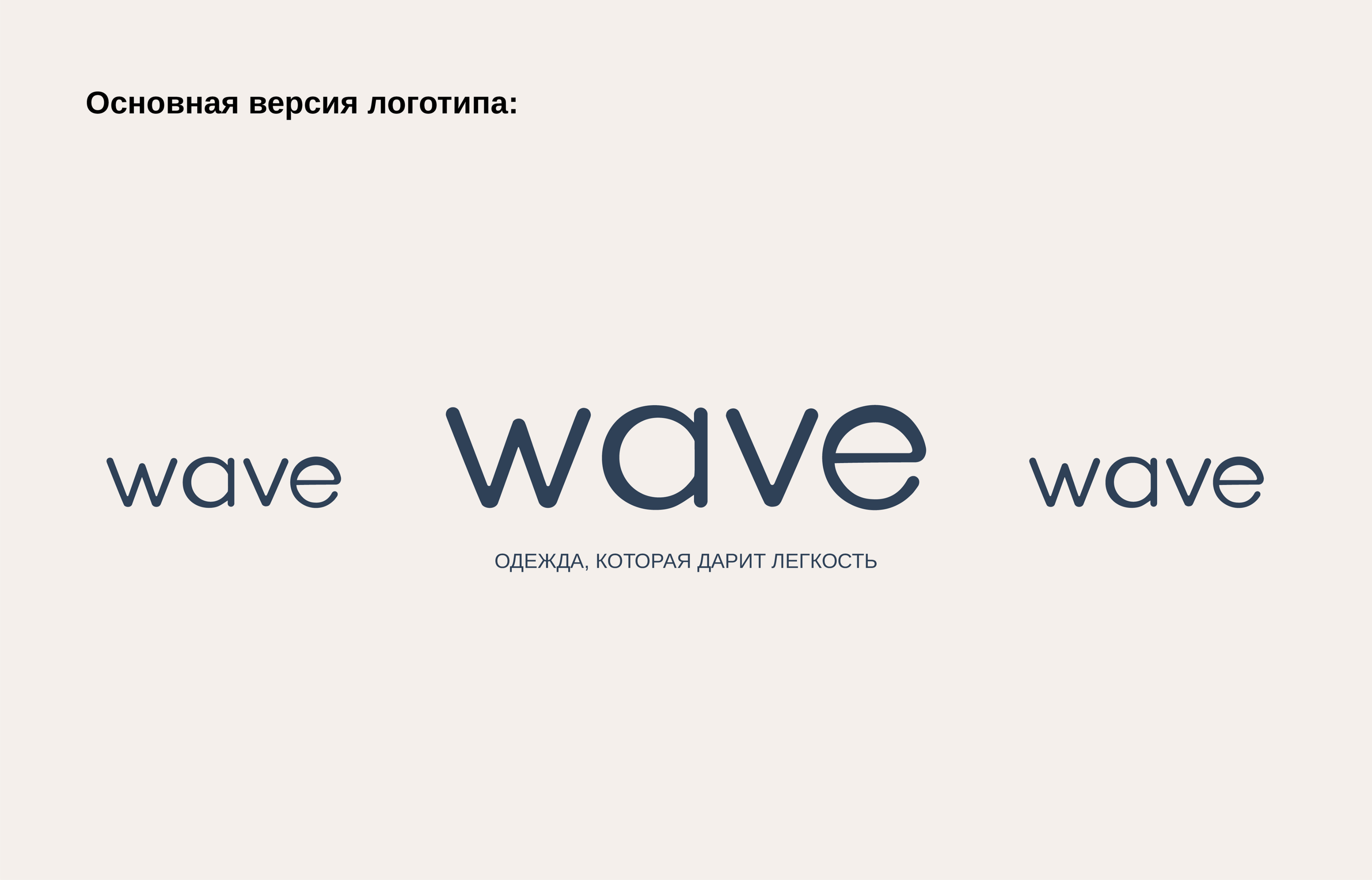 Фирменный стиль и лого для бренда женской одежды "wave" — Изображение №3 — Брендинг на Dprofile