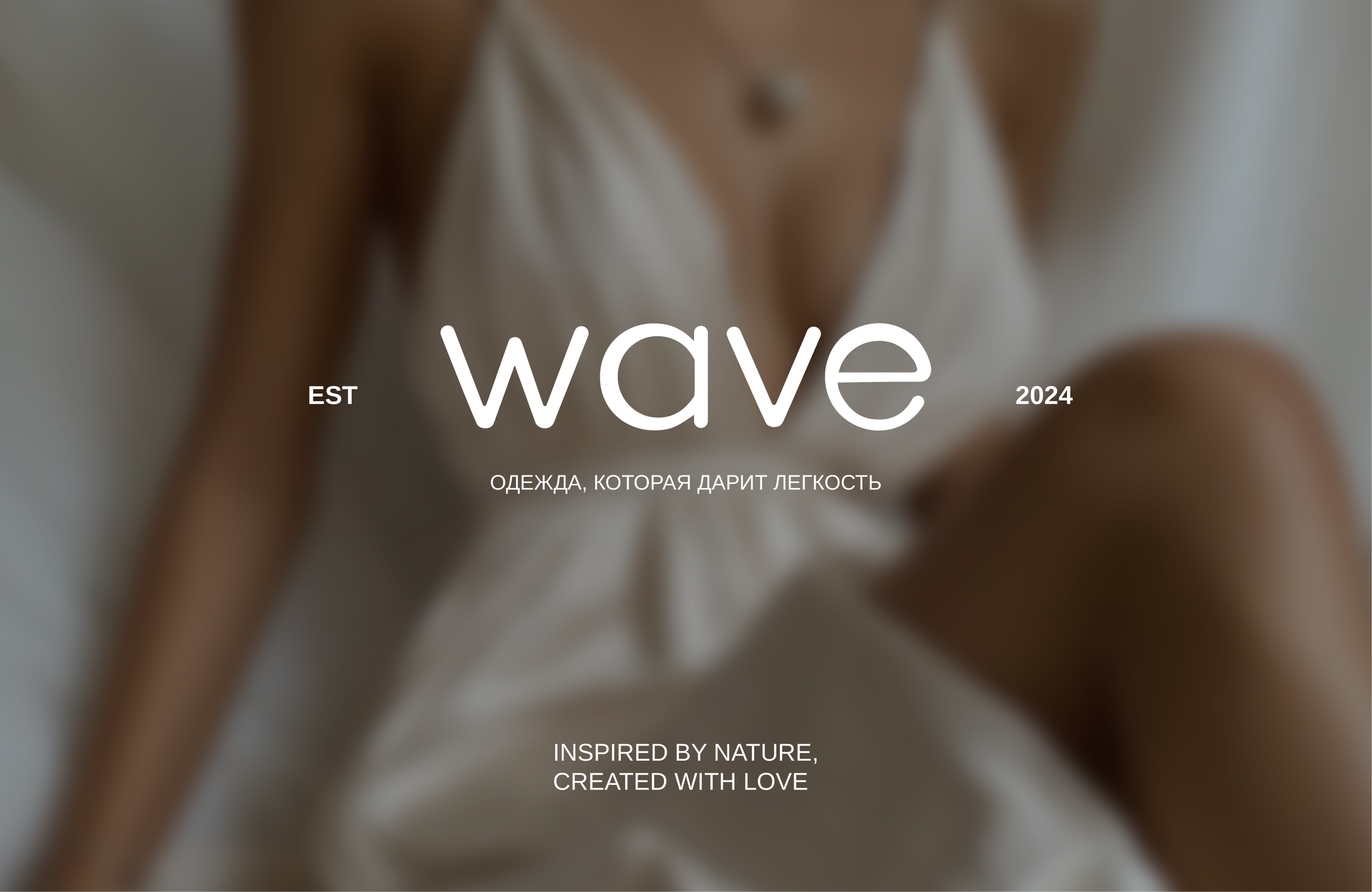 Фирменный стиль и лого для бренда женской одежды "wave" — Изображение №1 — Брендинг на Dprofile