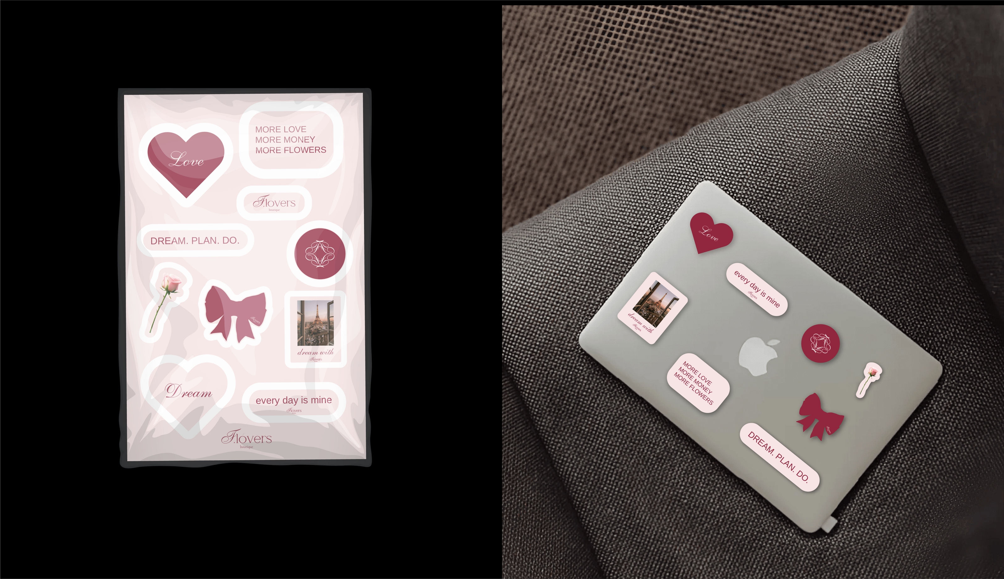 Фирменный стиль и логотип цветочного бутика | branding — Изображение №18 — Брендинг на Dprofile