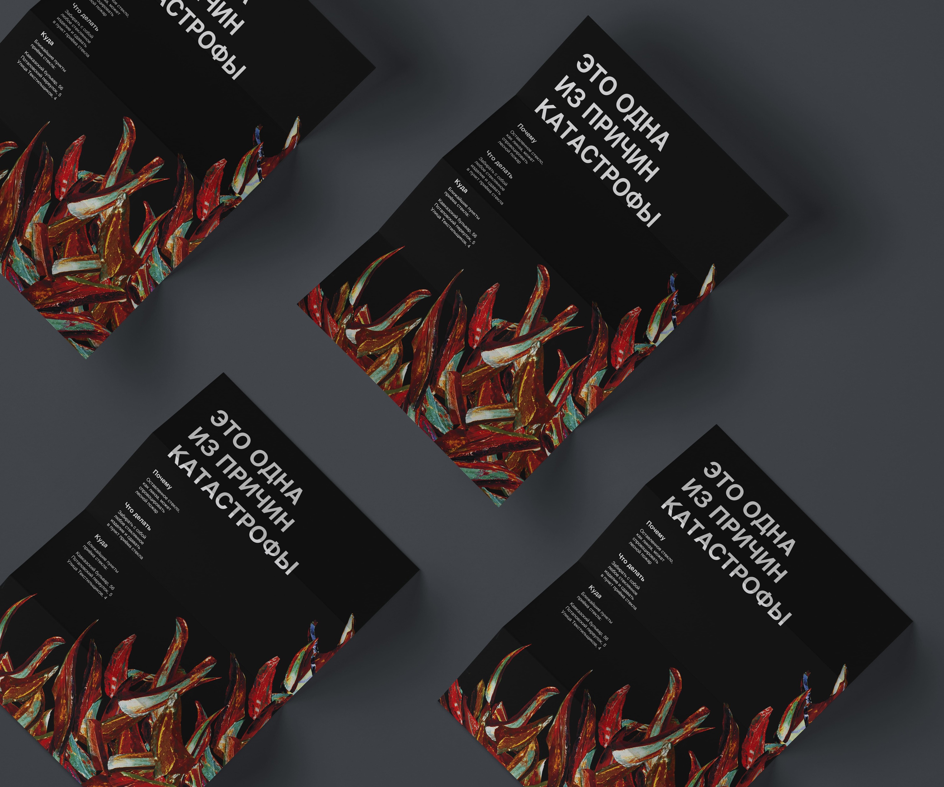 Экологический постер "Это одна из причин катастрофы" — Изображение №10 — Графика на Dprofile