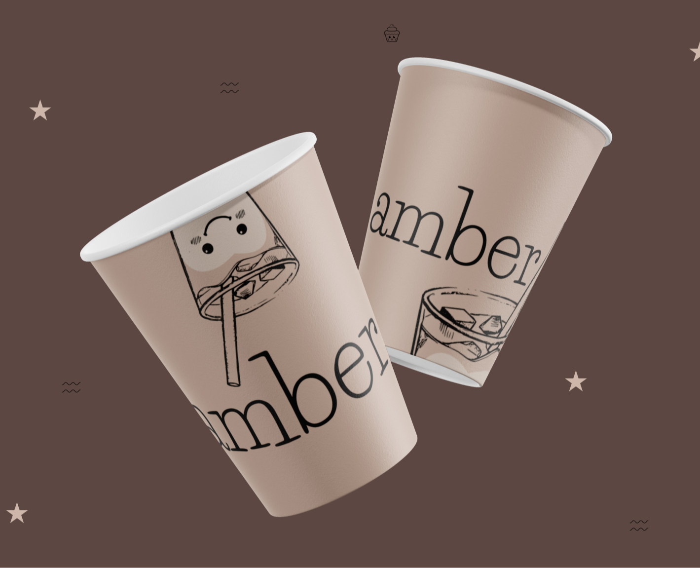 amber | логотип | фирменный стиль — Брендинг на Dprofile