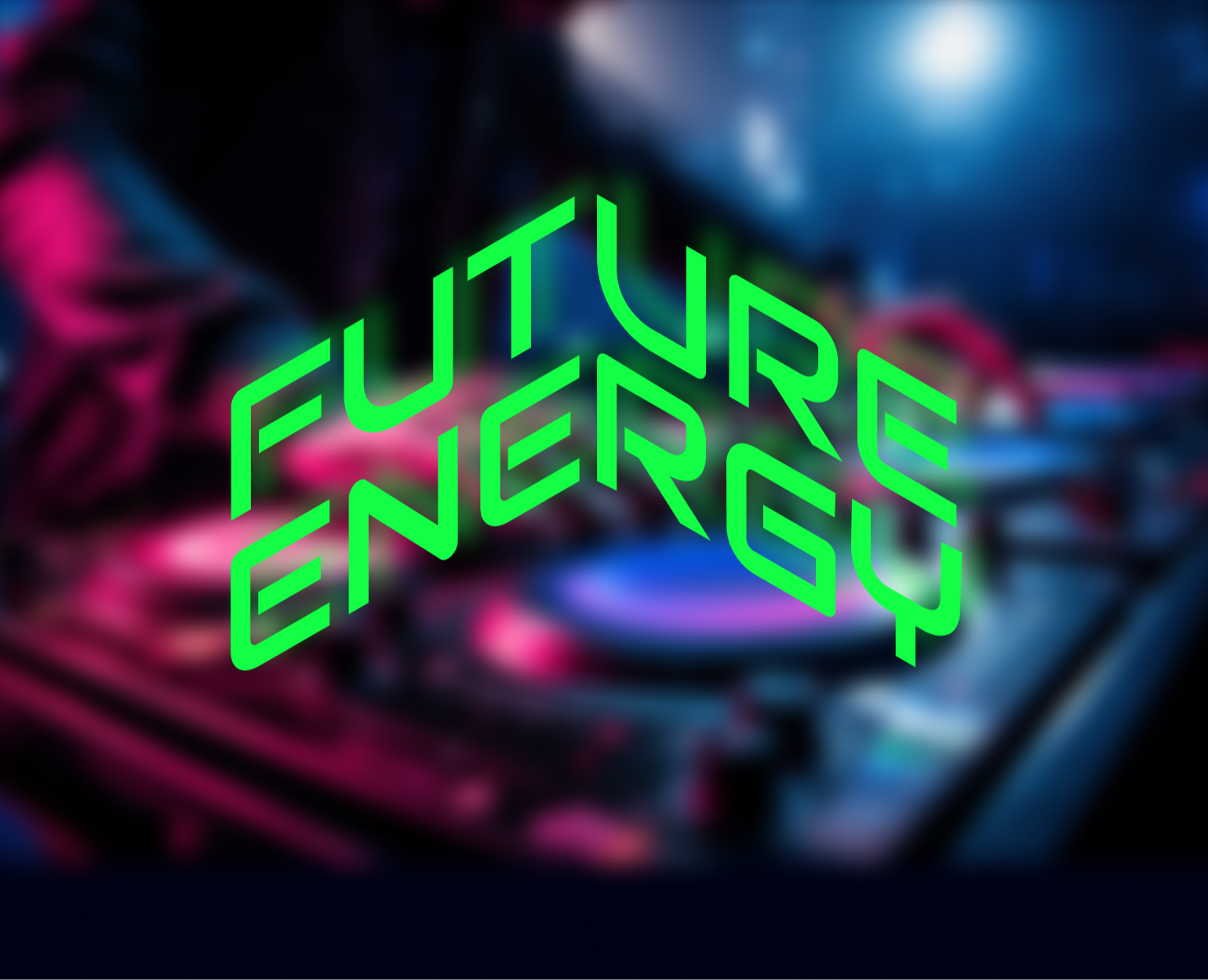 FUTURE ENERGY | LOGO | TECHNO PARTY — Брендинг, Маркетинг на Dprofile