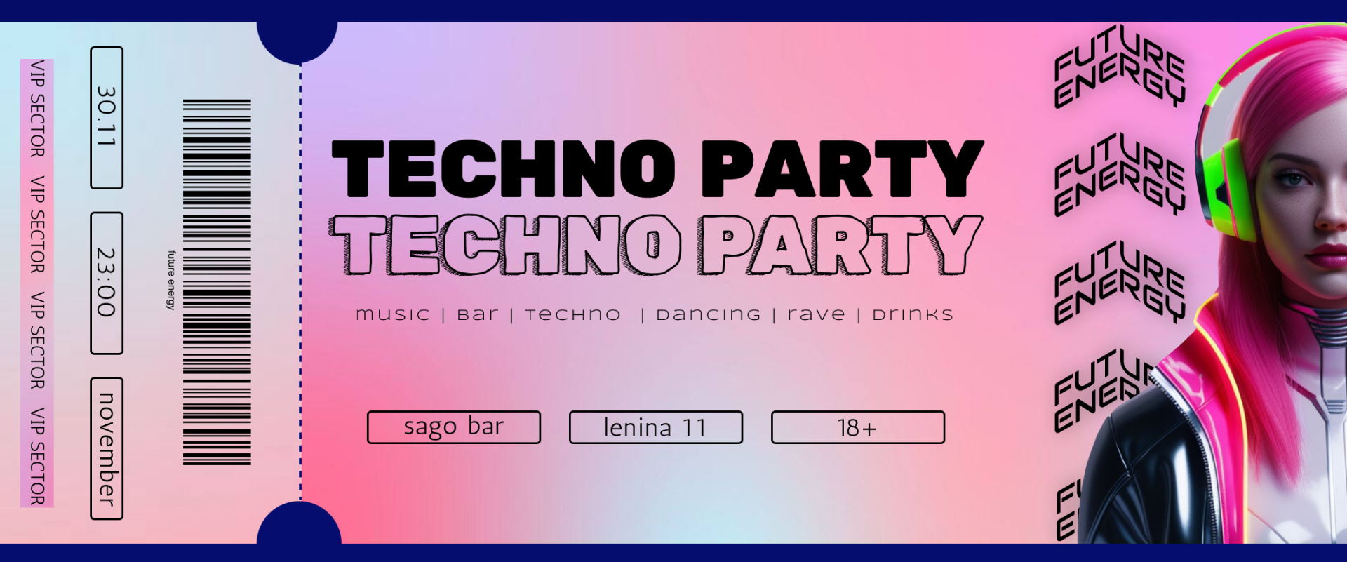 FUTURE ENERGY | LOGO | TECHNO PARTY — Изображение №7 — Брендинг, Маркетинг на Dprofile