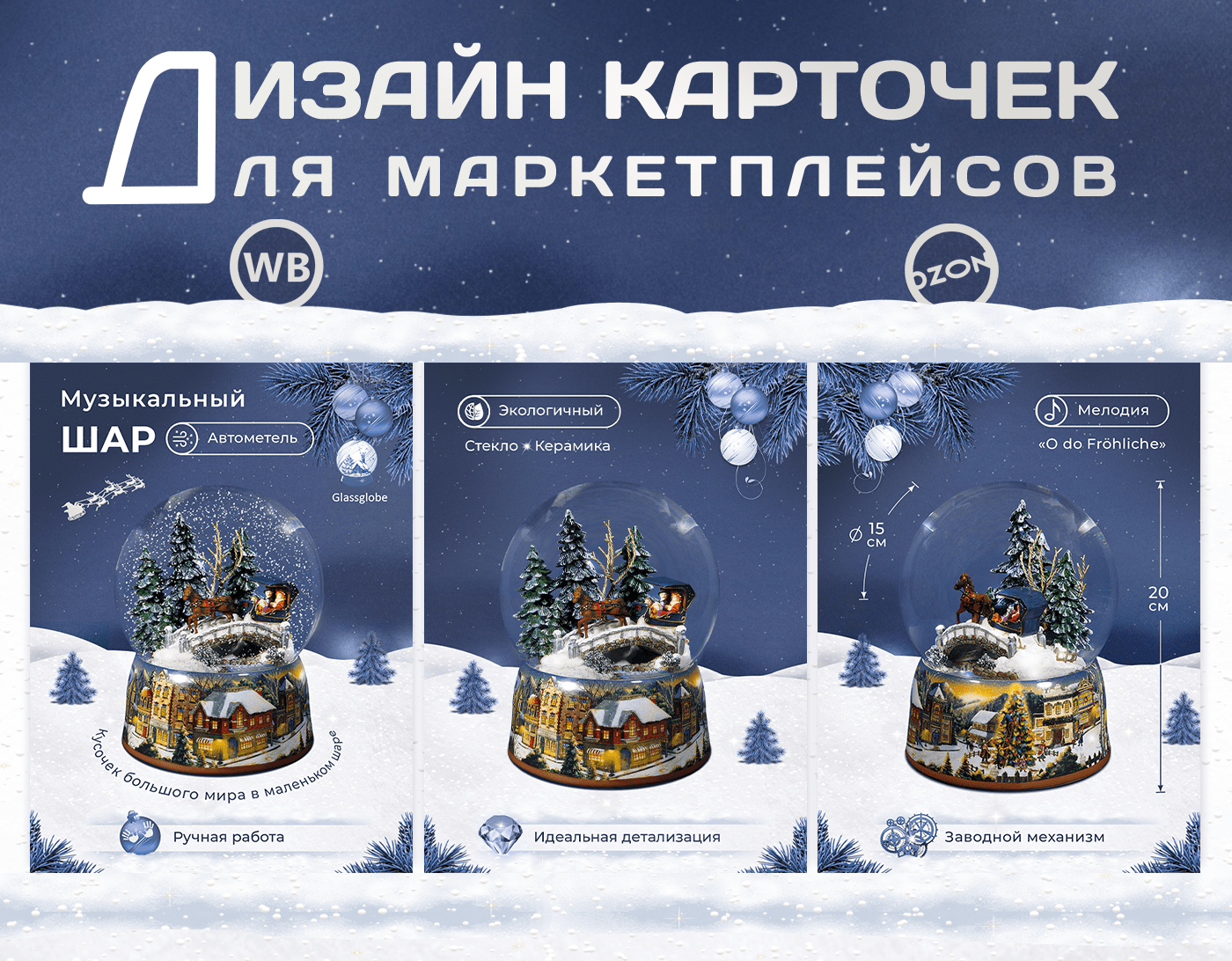 Дизайн карточки товара для маркетплейсов WB. OZON — Изображение №1 — Иллюстрация, Графика на Dprofile