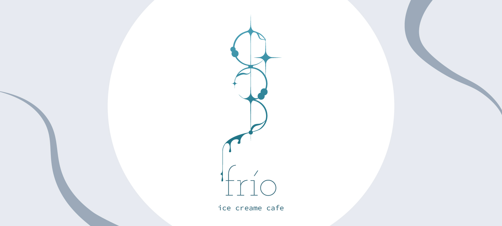 Айдентика кафе-мороженого «frío‎»‎ — Изображение №1 — Брендинг на Dprofile