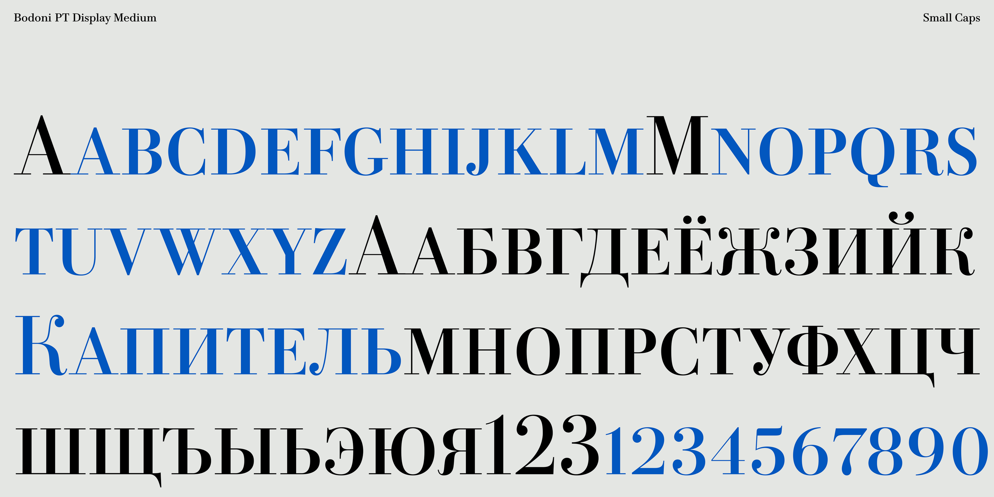 Bodoni PT Typefamily — Изображение №7 — Графика на Dprofile