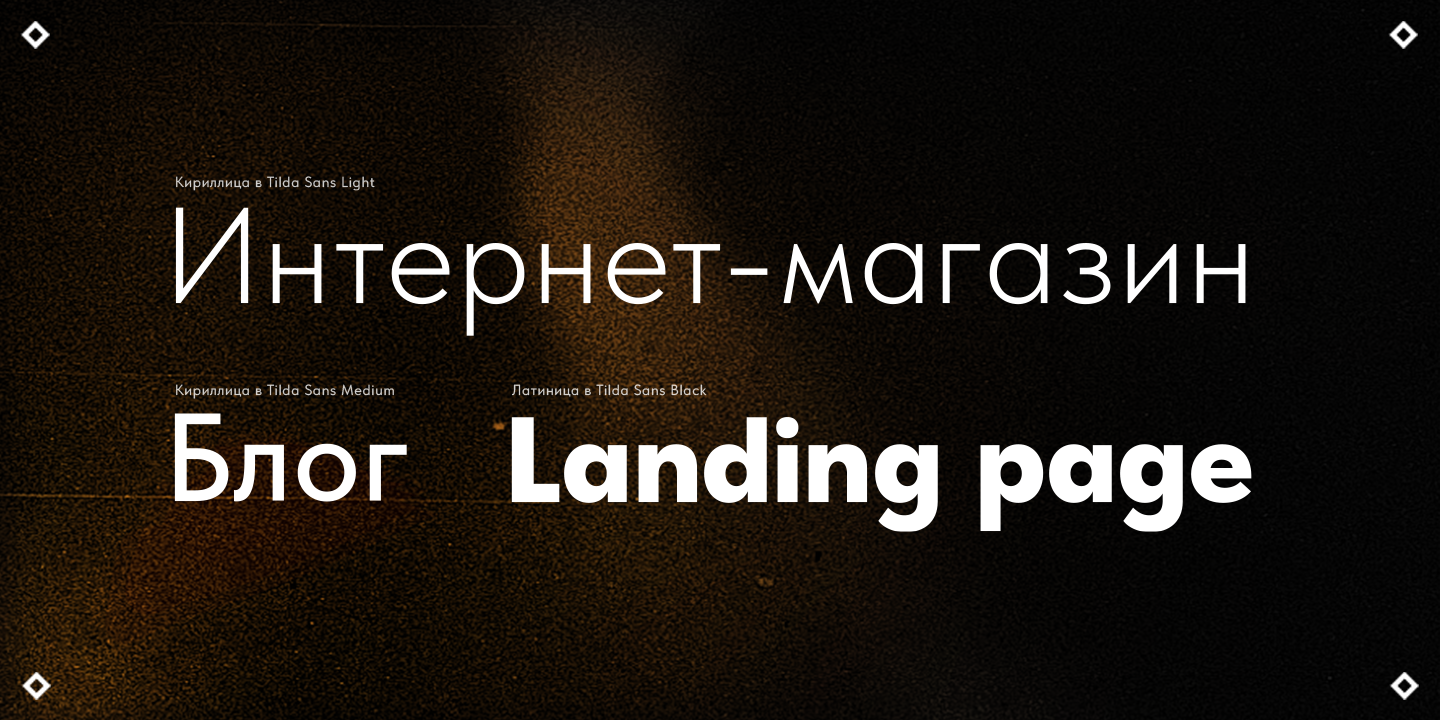 Tilda Sans Typeface — Изображение №4 — Графика на Dprofile