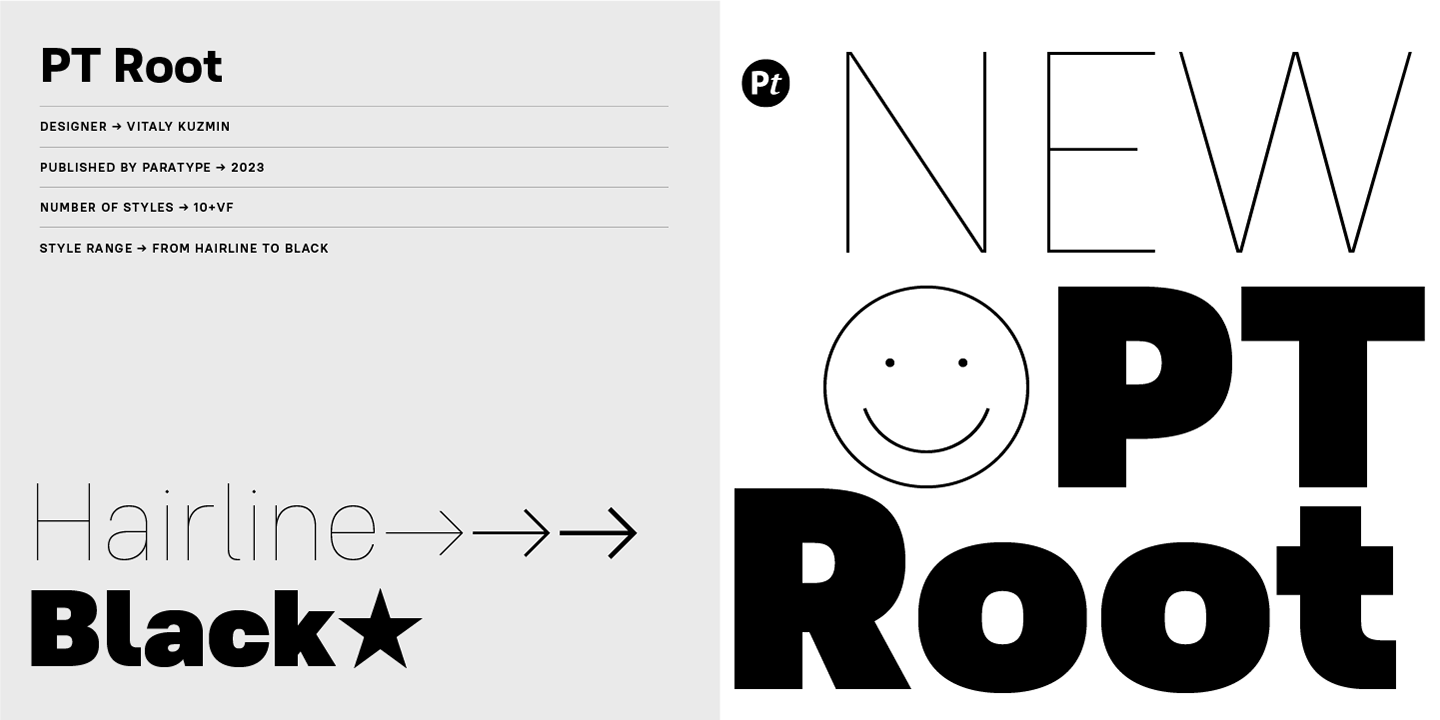 PT Root Typefamily — Изображение №1 — Графика на Dprofile