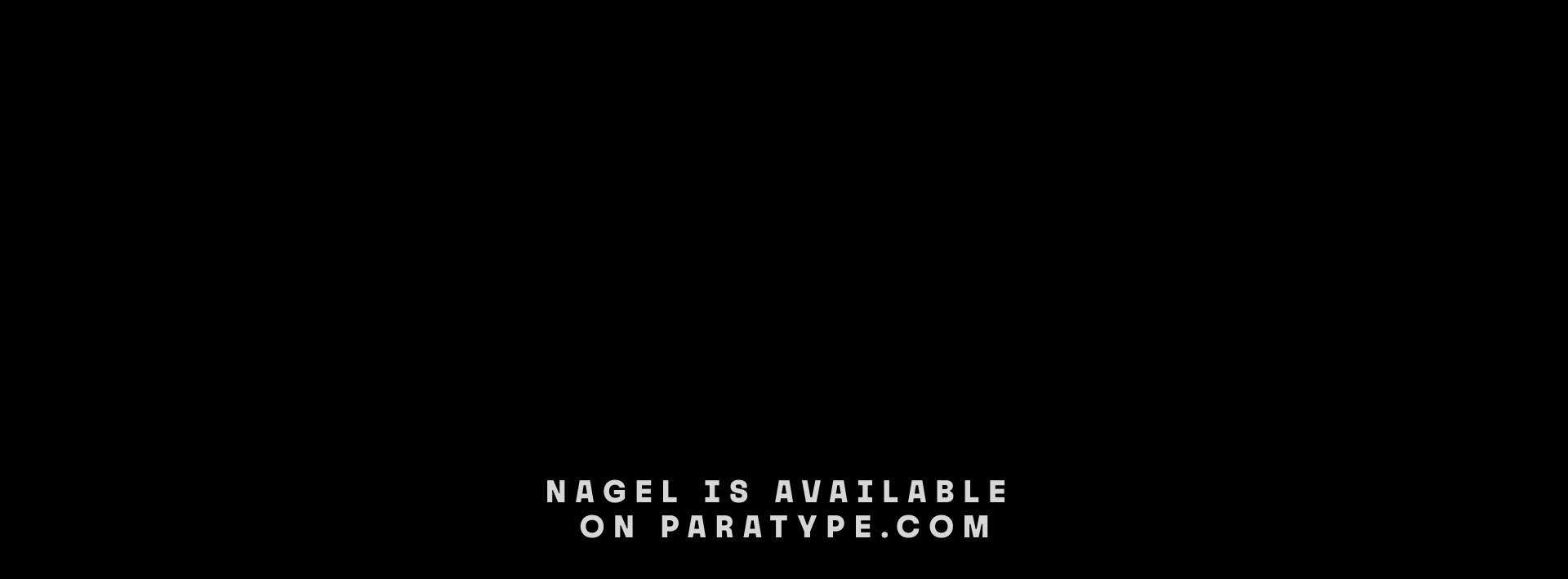 Nagel Typefamily — Изображение №23 — Графика на Dprofile