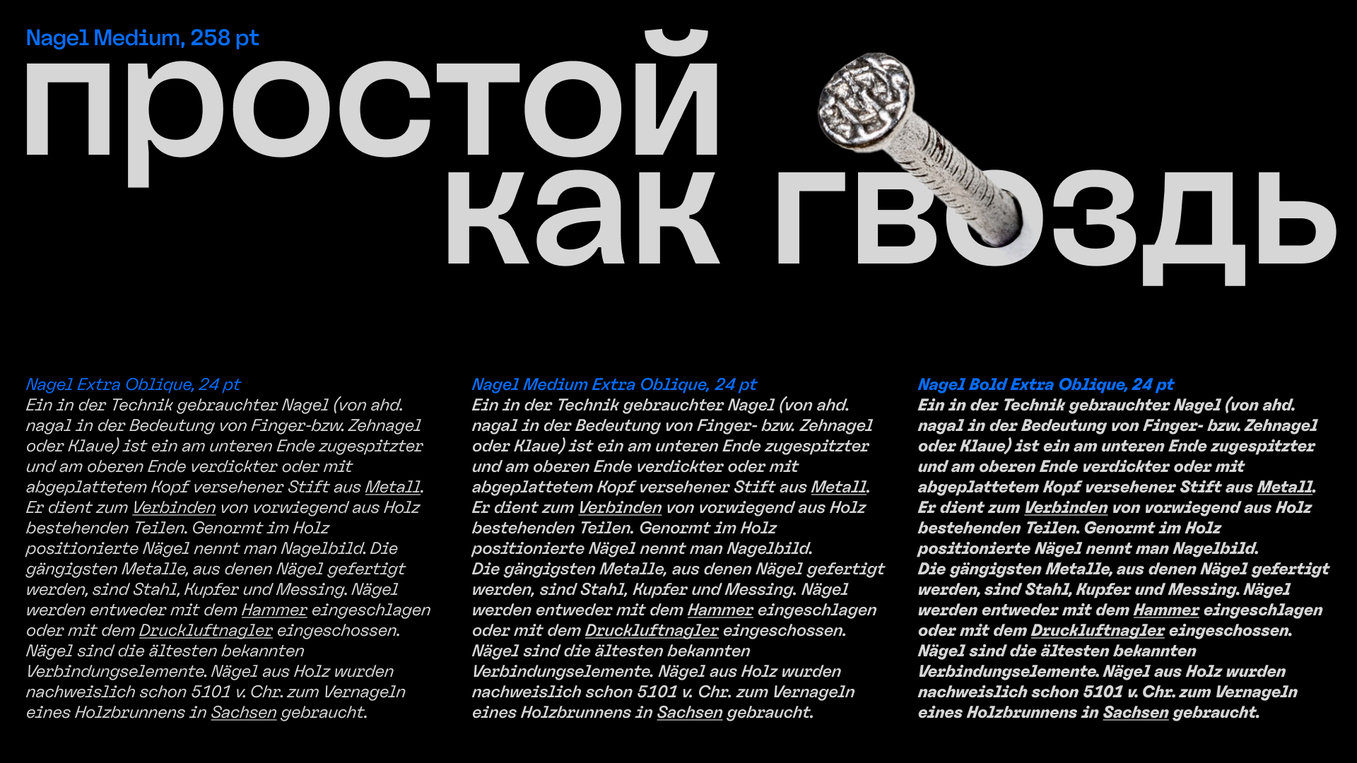 Nagel Typefamily — Изображение №19 — Графика на Dprofile