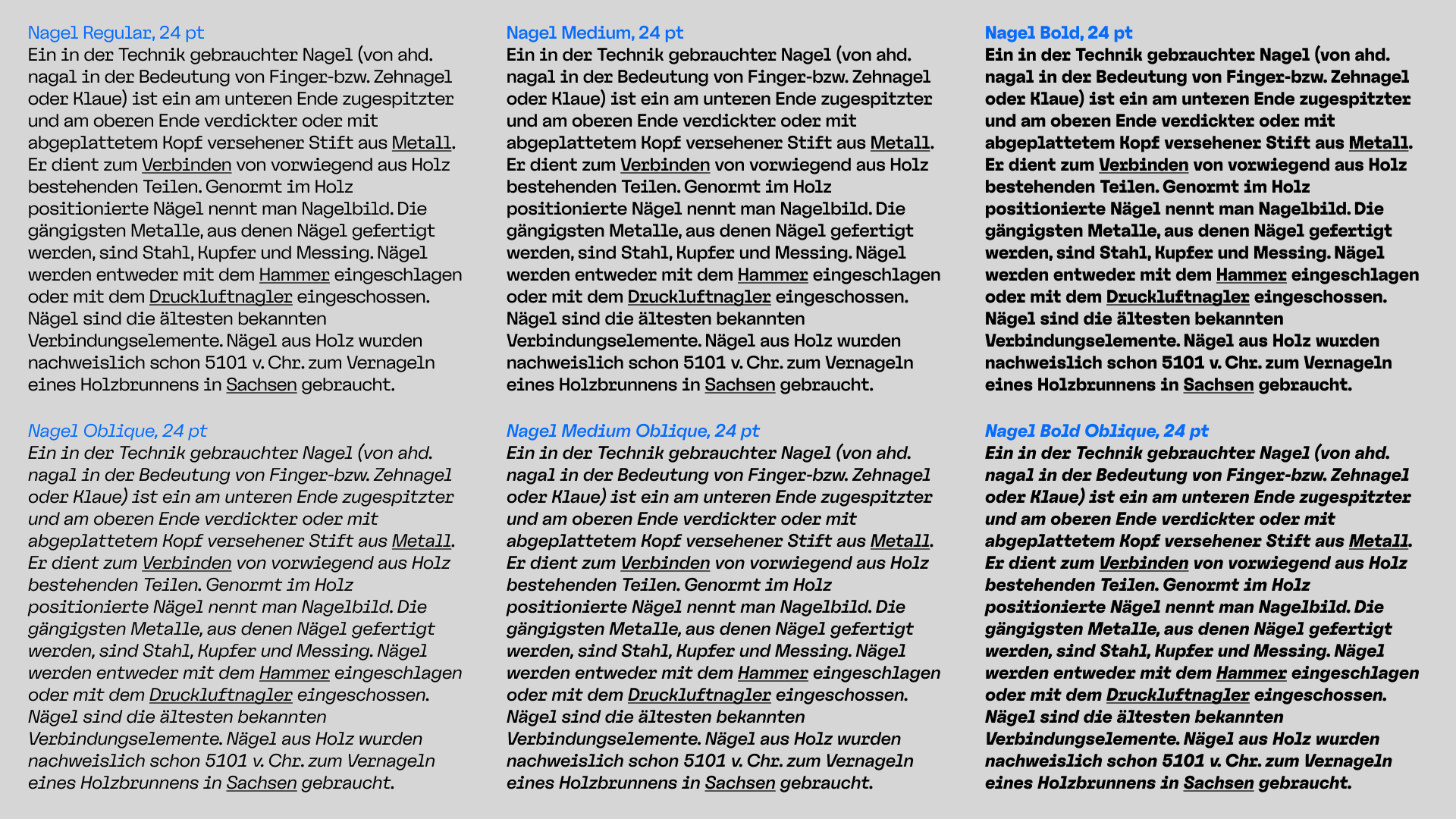 Nagel Typefamily — Изображение №8 — Графика на Dprofile