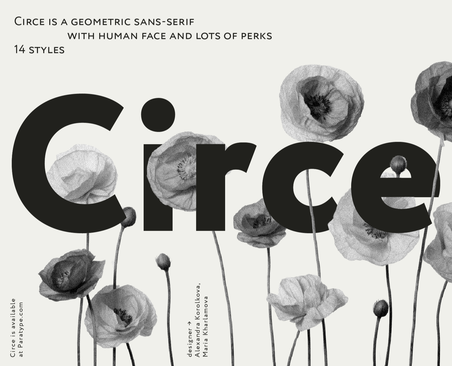 Circe Typeface на Dprofile