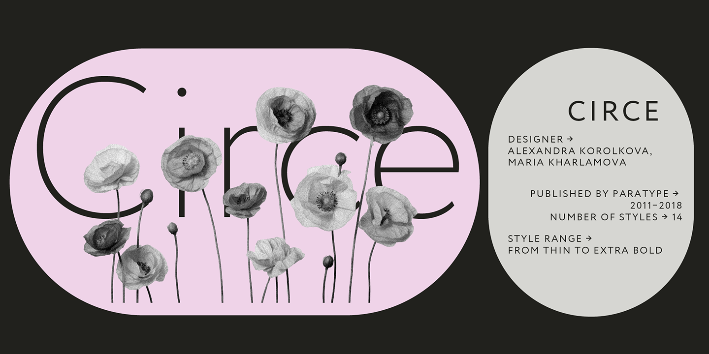 Circe Typeface — Изображение №13 — Графика на Dprofile