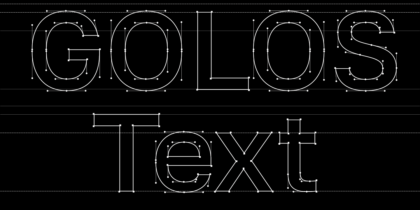 Golos Text & Golos UI Typefamily — Изображение №8 — Графика на Dprofile