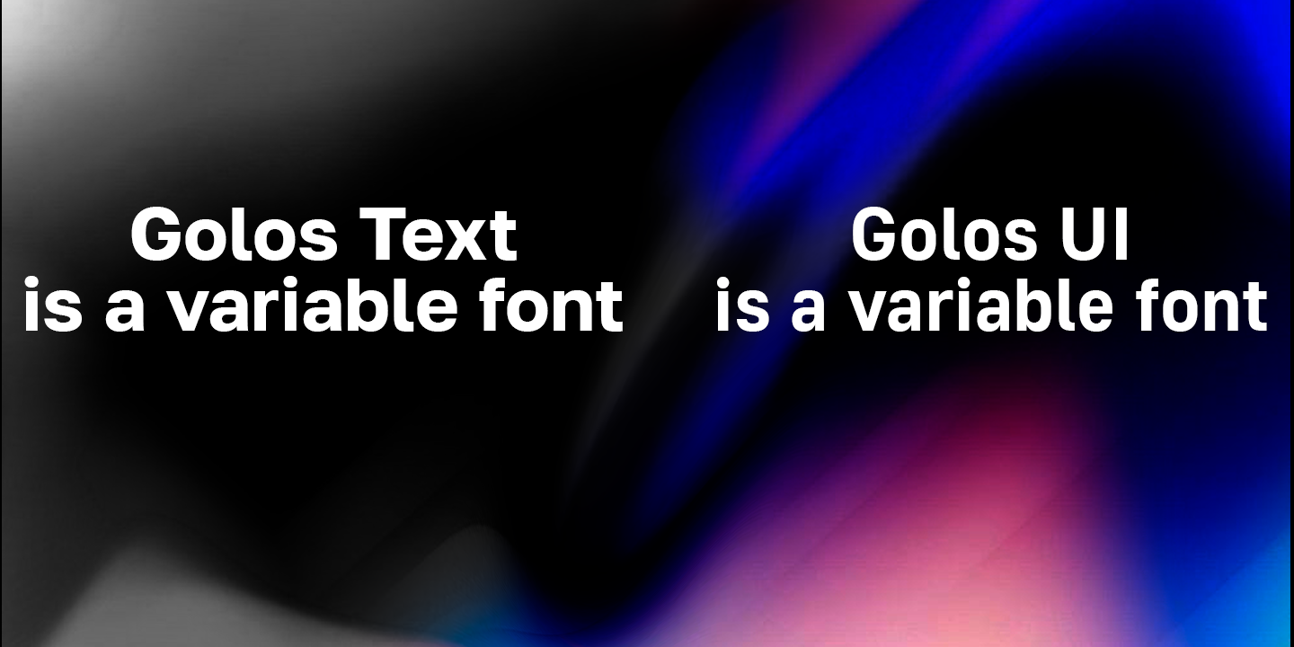 Golos Text & Golos UI Typefamily — Изображение №10 — Графика на Dprofile