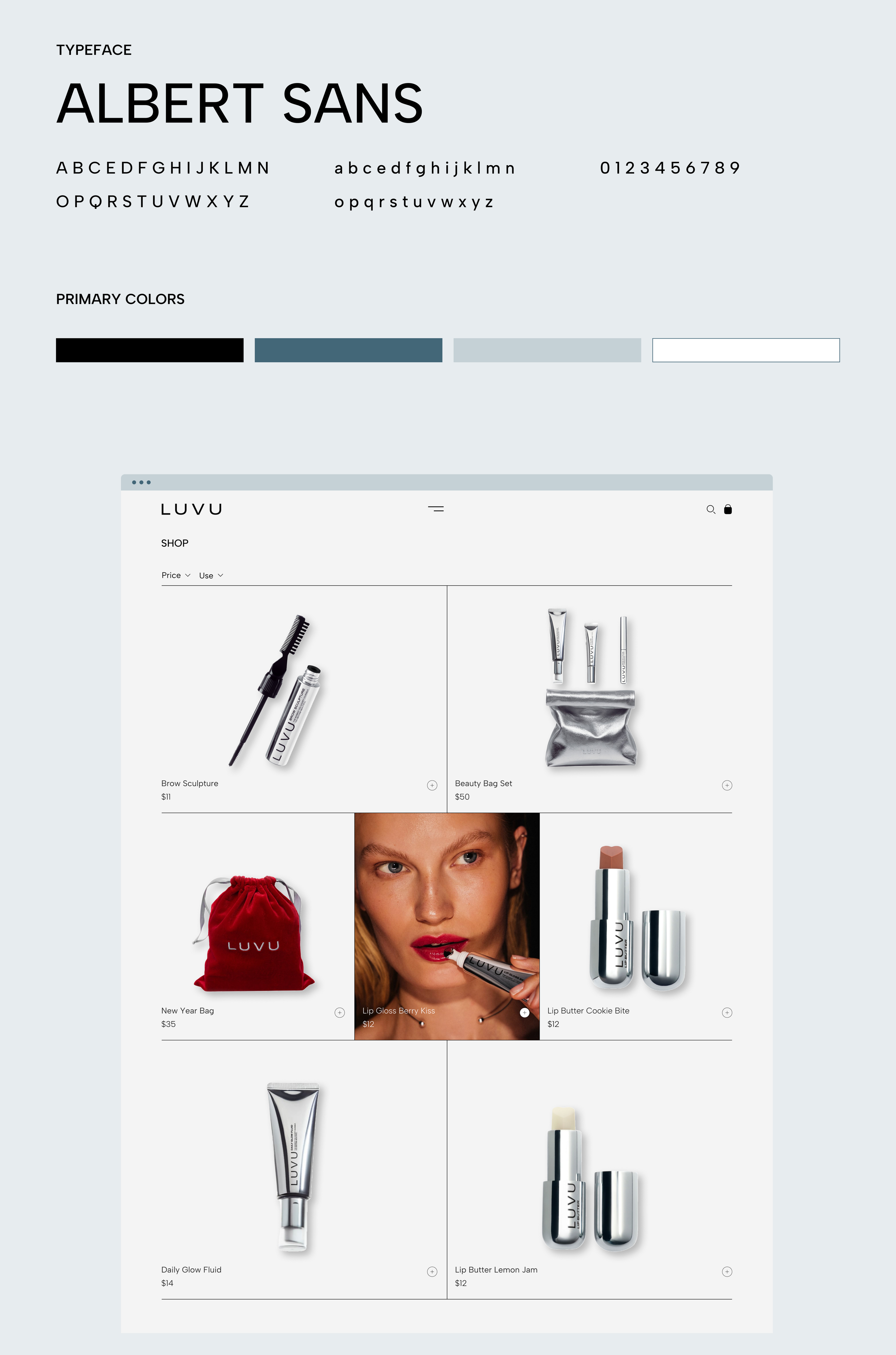lUVU WEBSITE | cosmetics store — Изображение №6 — Интерфейсы на Dprofile