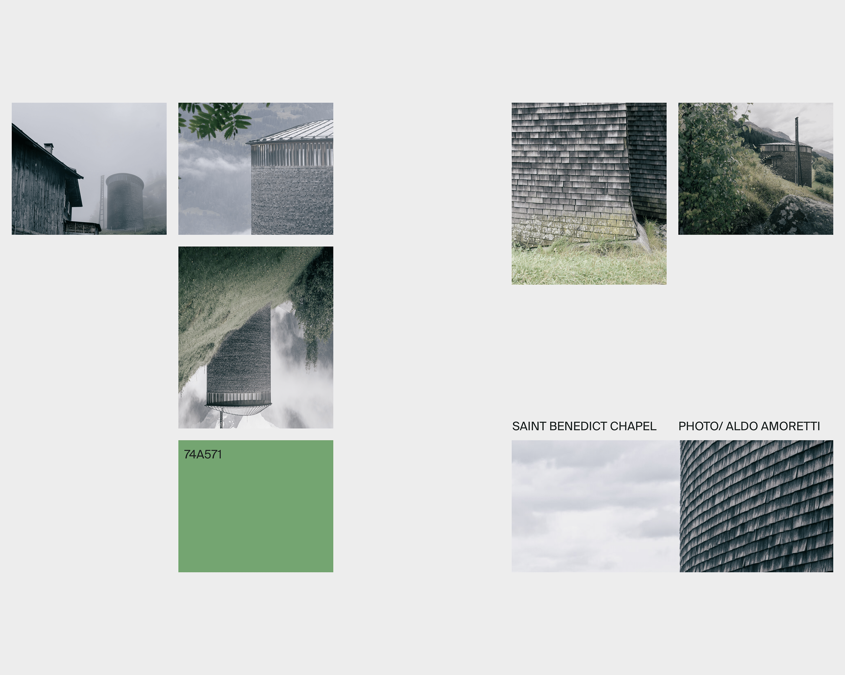 Peter Zumthor & Partner — Website concept — Изображение №2 — Интерфейсы, Брендинг на Dprofile