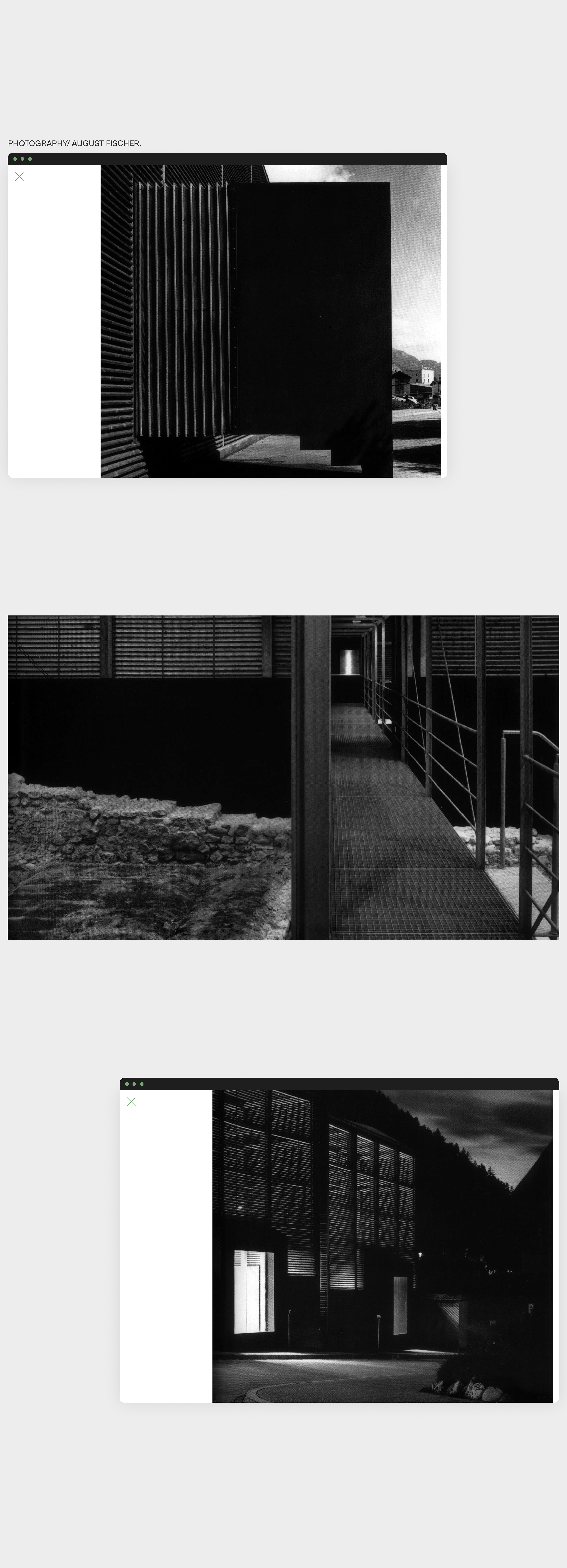 Peter Zumthor & Partner — Website concept — Изображение №19 — Интерфейсы, Брендинг на Dprofile