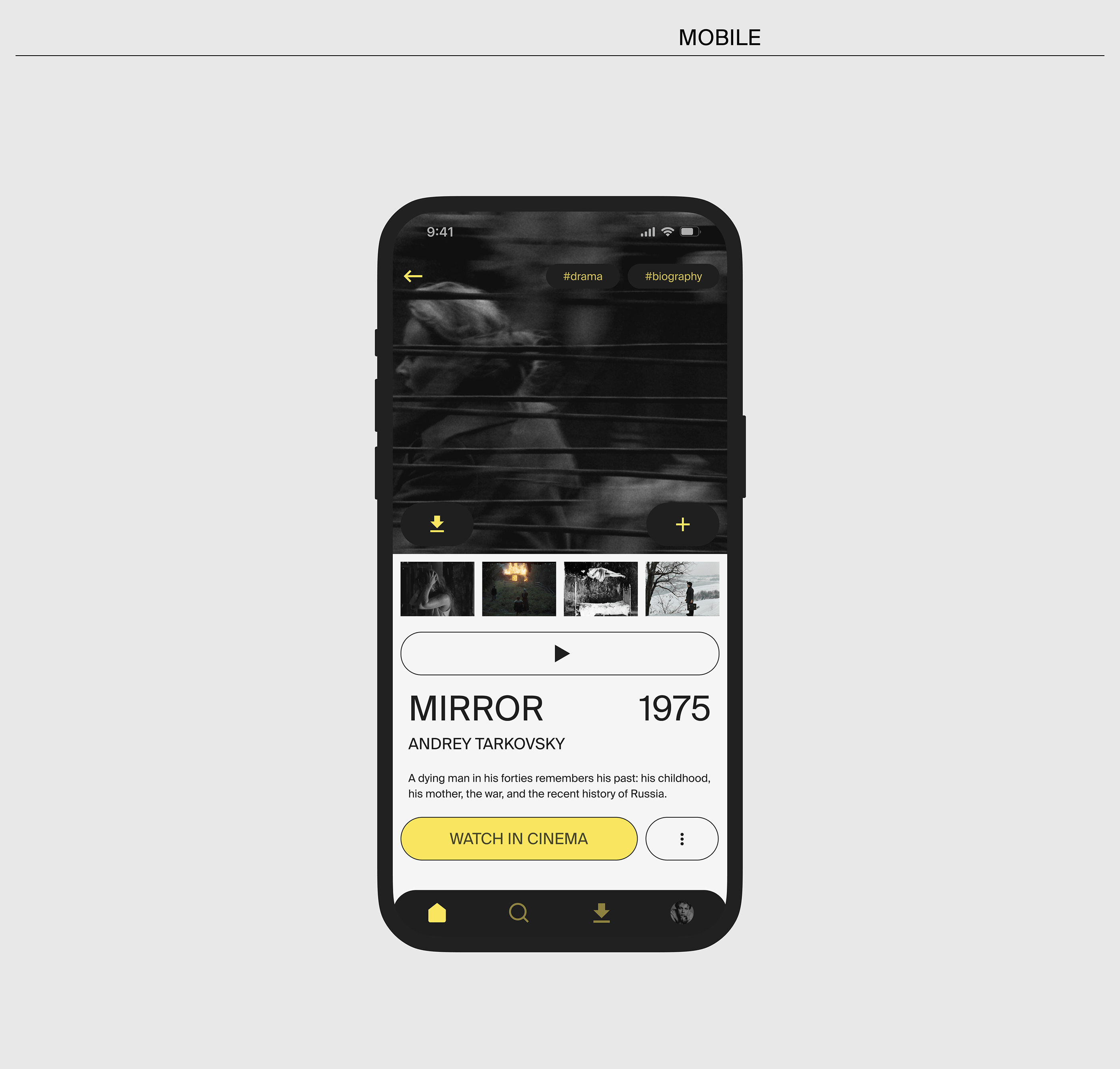 ART HOUSE — App concept — Изображение №4 — Интерфейсы, Брендинг на Dprofile