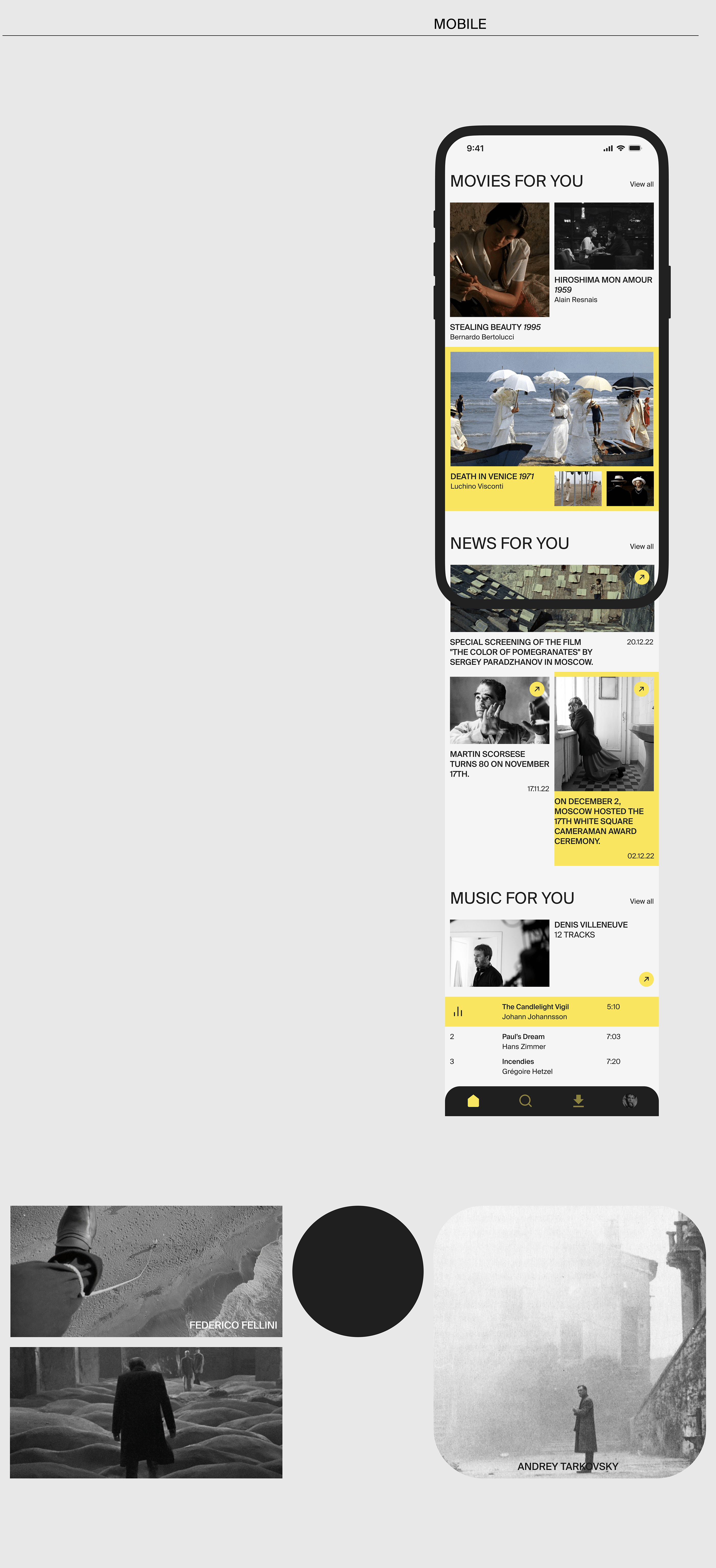 ART HOUSE — App concept — Изображение №7 — Интерфейсы, Брендинг на Dprofile