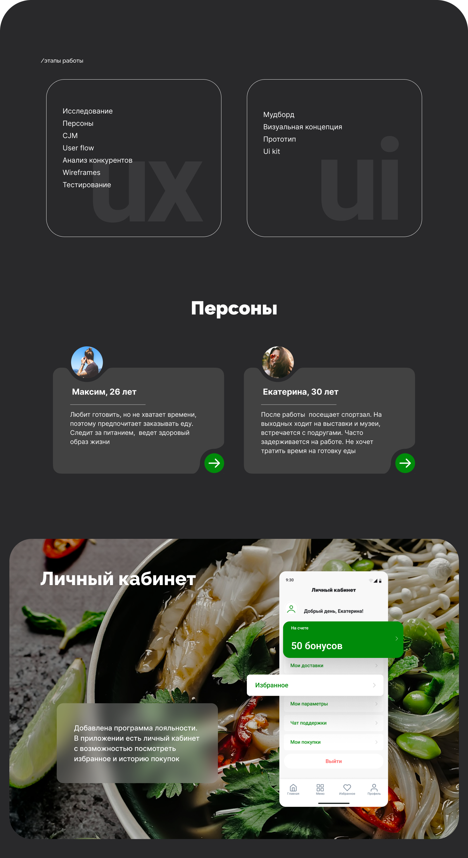 Мобильное приложение|доставка еды — Изображение №3 — Интерфейсы на Dprofile