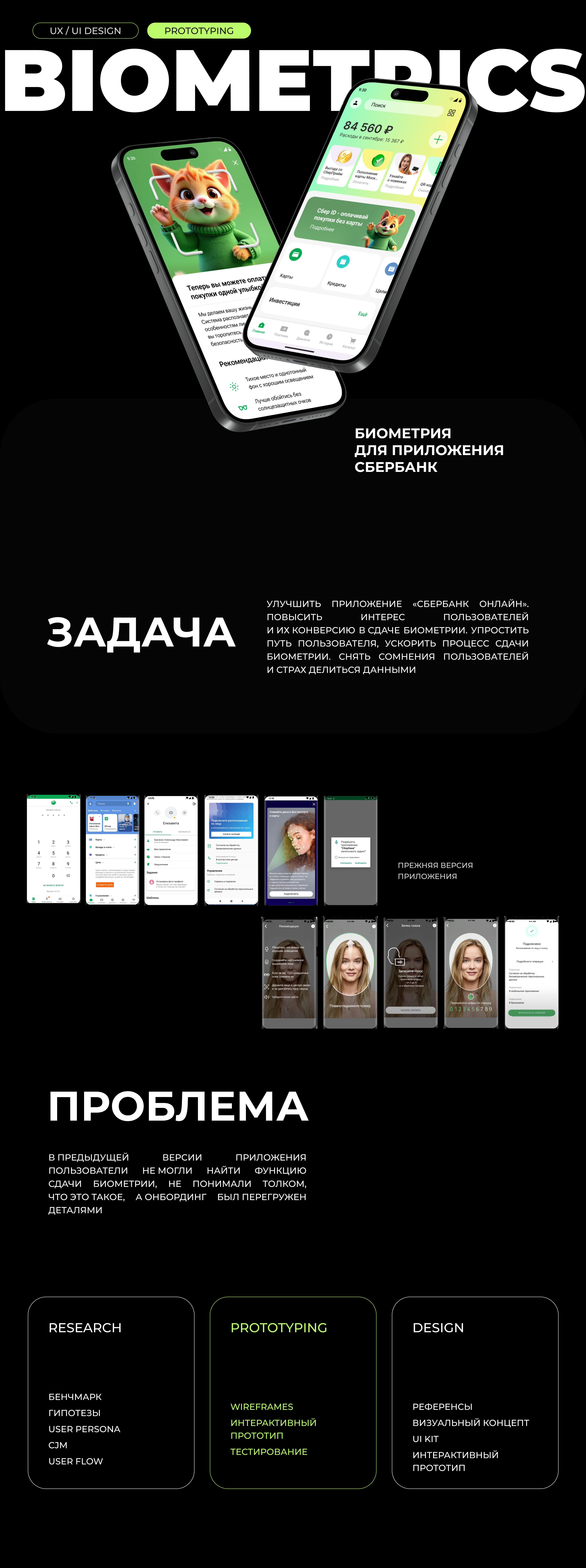 Биометрия для приложения Сбербанк онлайн — Изображение №1 — Интерфейсы на Dprofile