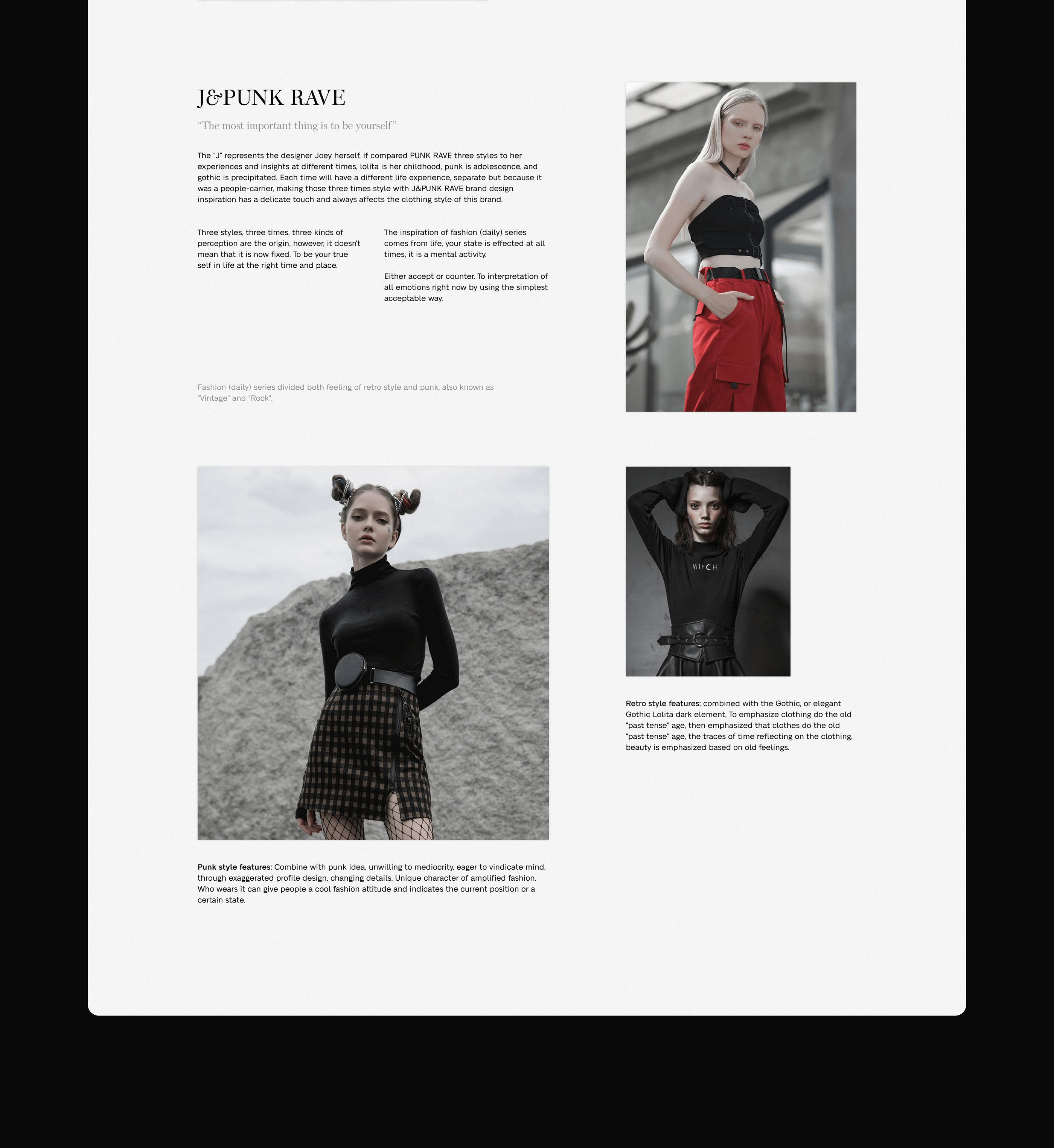 E-commerce fashion website | PUNK RAVE — Изображение №24 — Интерфейсы на Dprofile