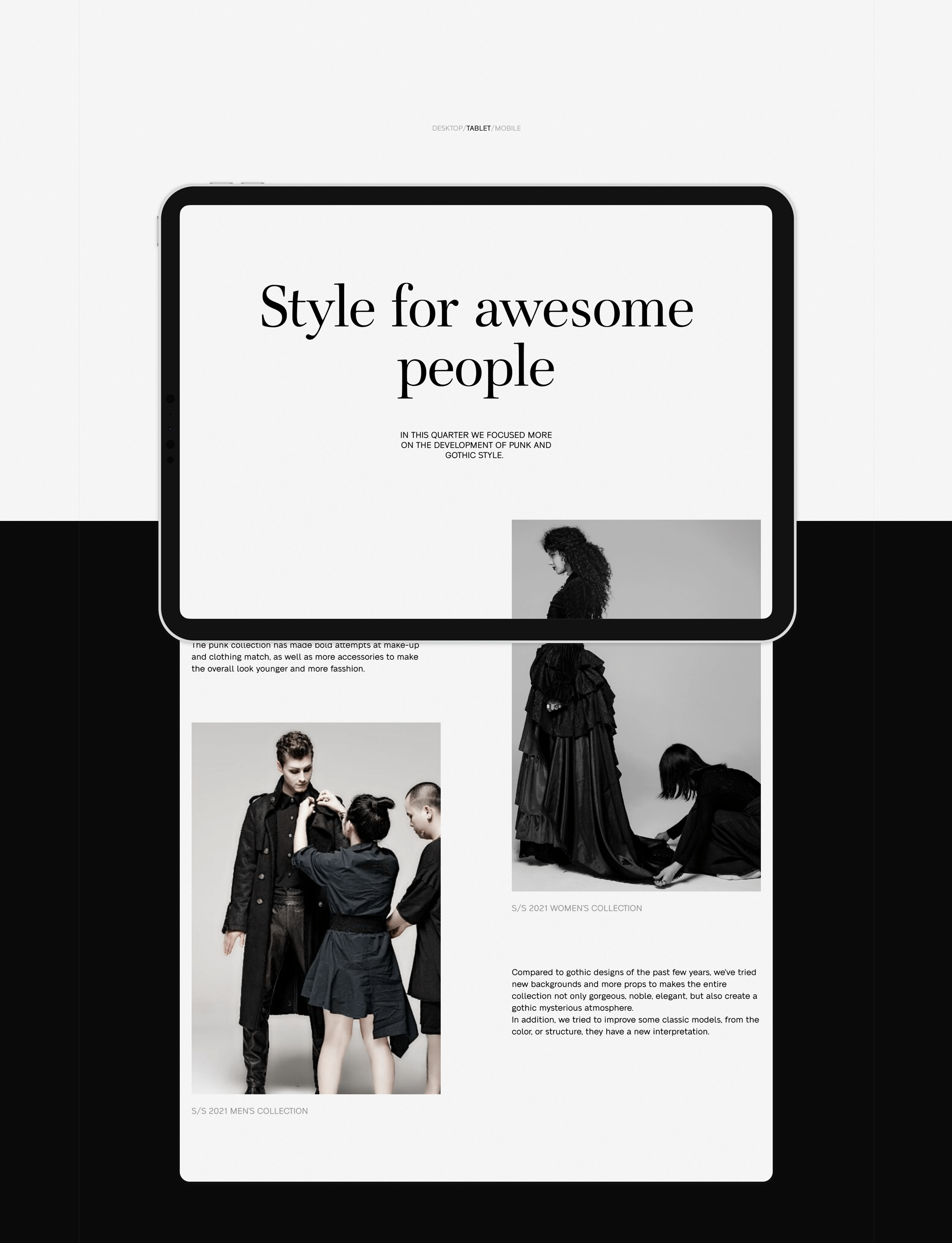 E-commerce fashion website | PUNK RAVE — Изображение №8 — Интерфейсы на Dprofile