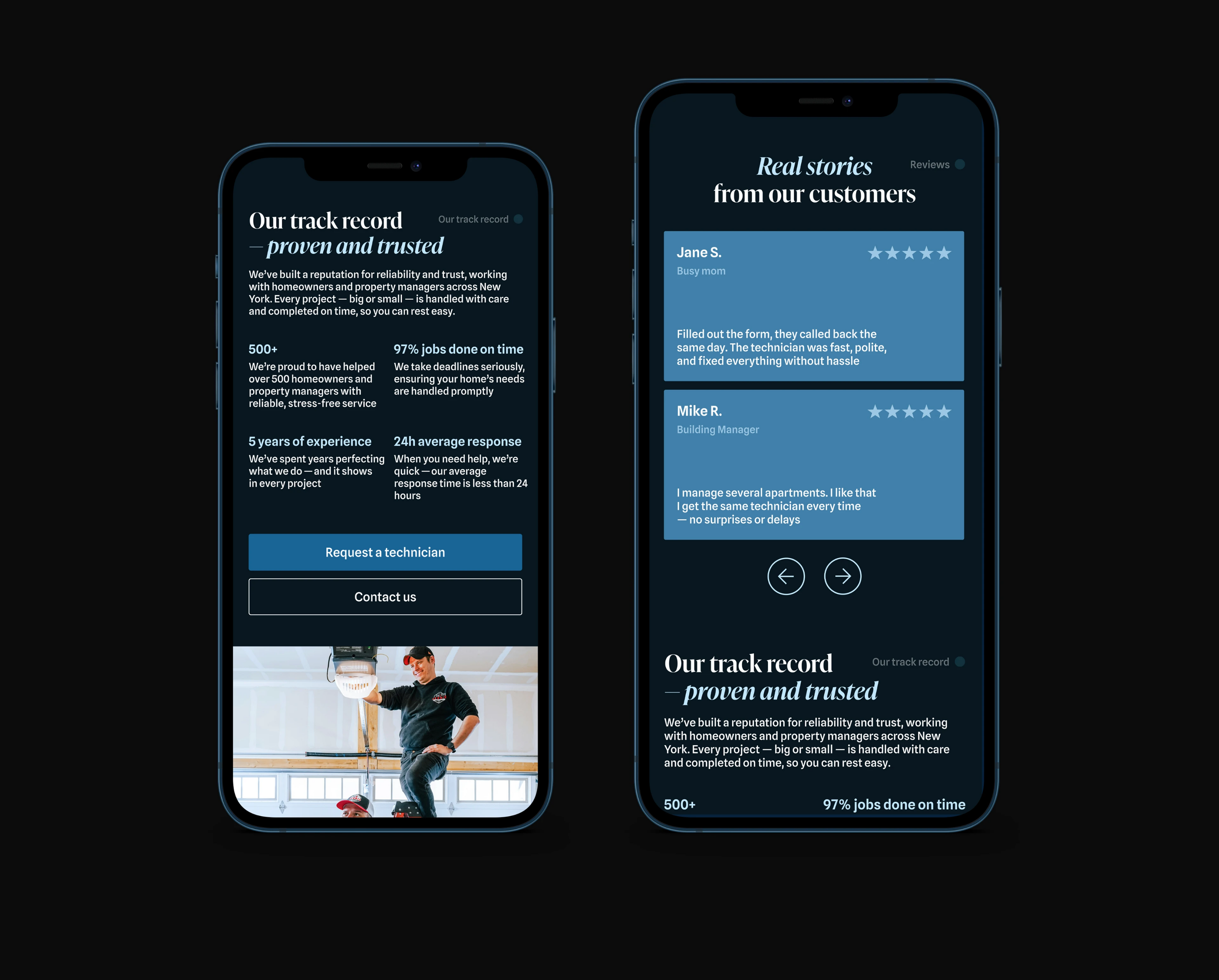 ProHandy — home repair service website — Изображение №10 — Интерфейсы на Dprofile