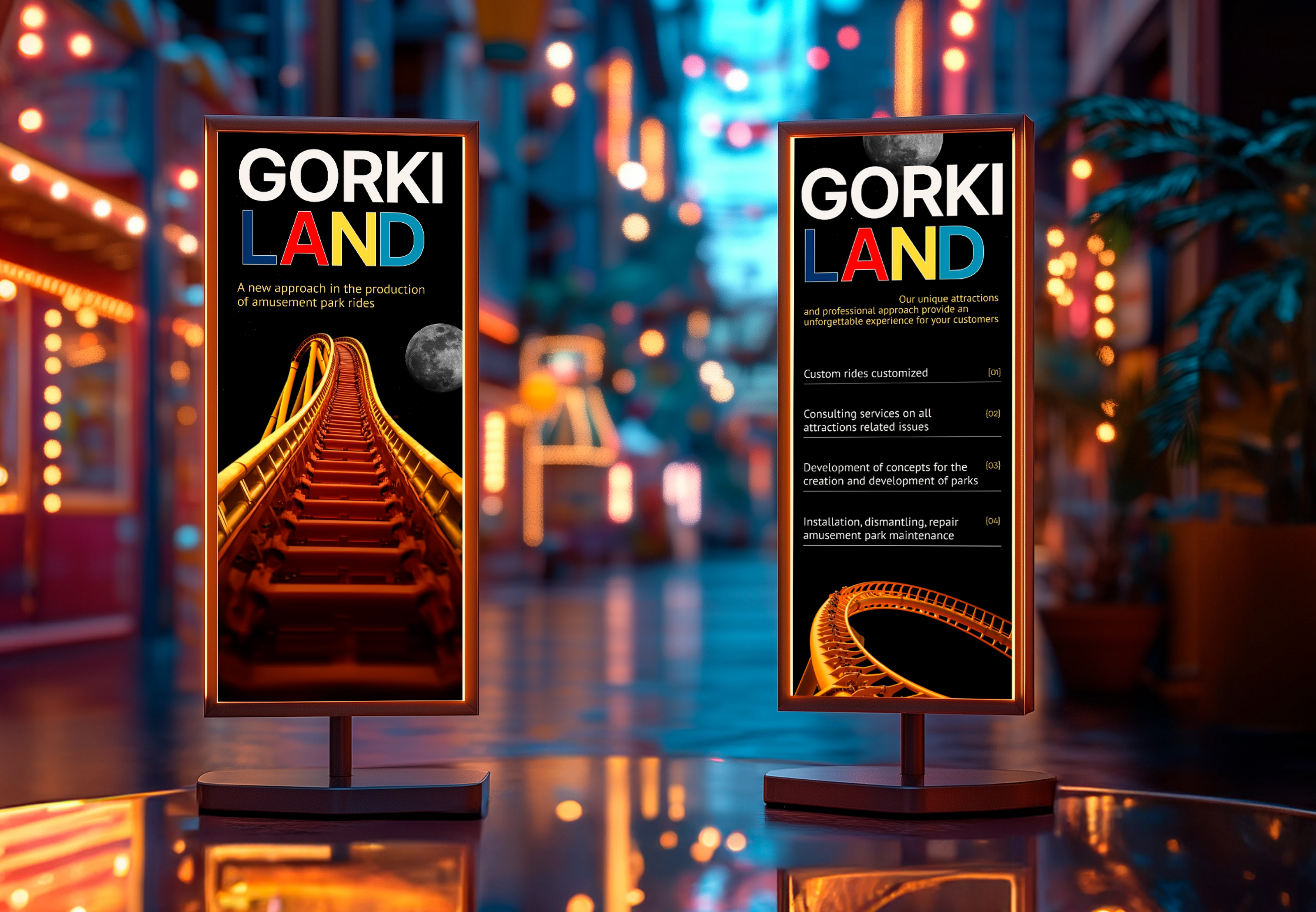Multipage website for an amusement ride company — Изображение №11 — Интерфейсы на Dprofile
